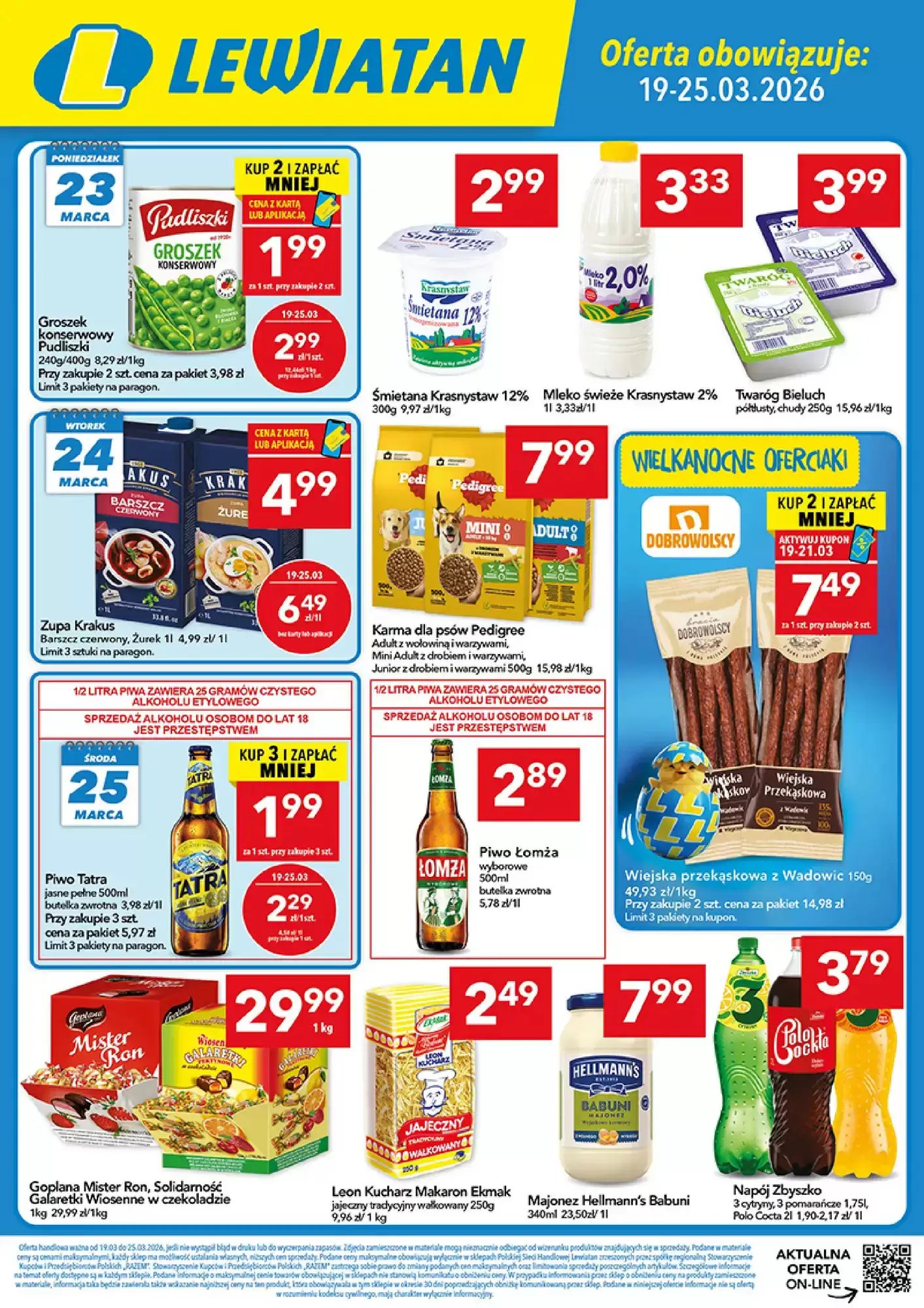 Gazetka Lewiatan od 19.03.2026 do 25.03.2026