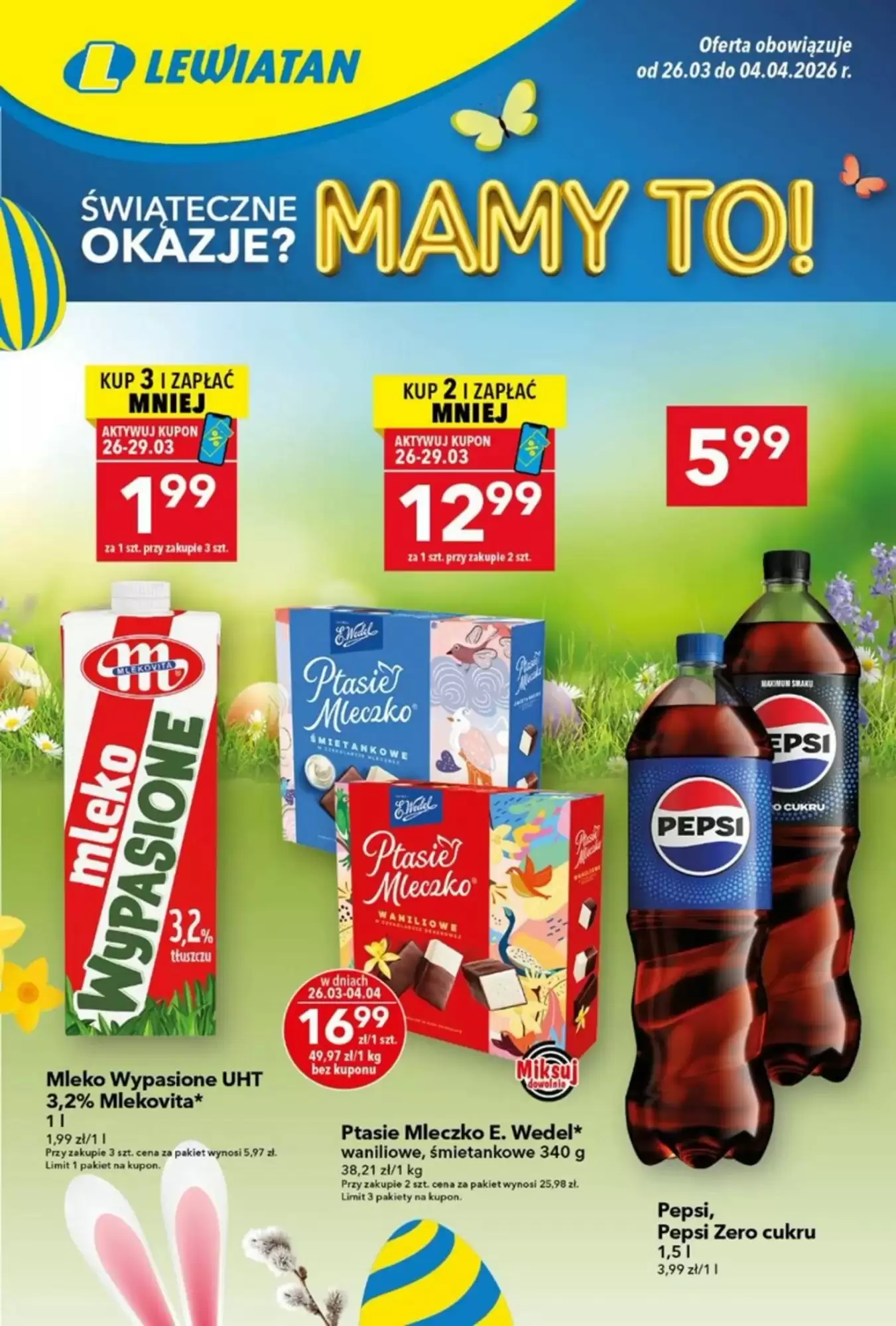 Gazetka Lewiatan od 23.03.2026 do 04.04.2026