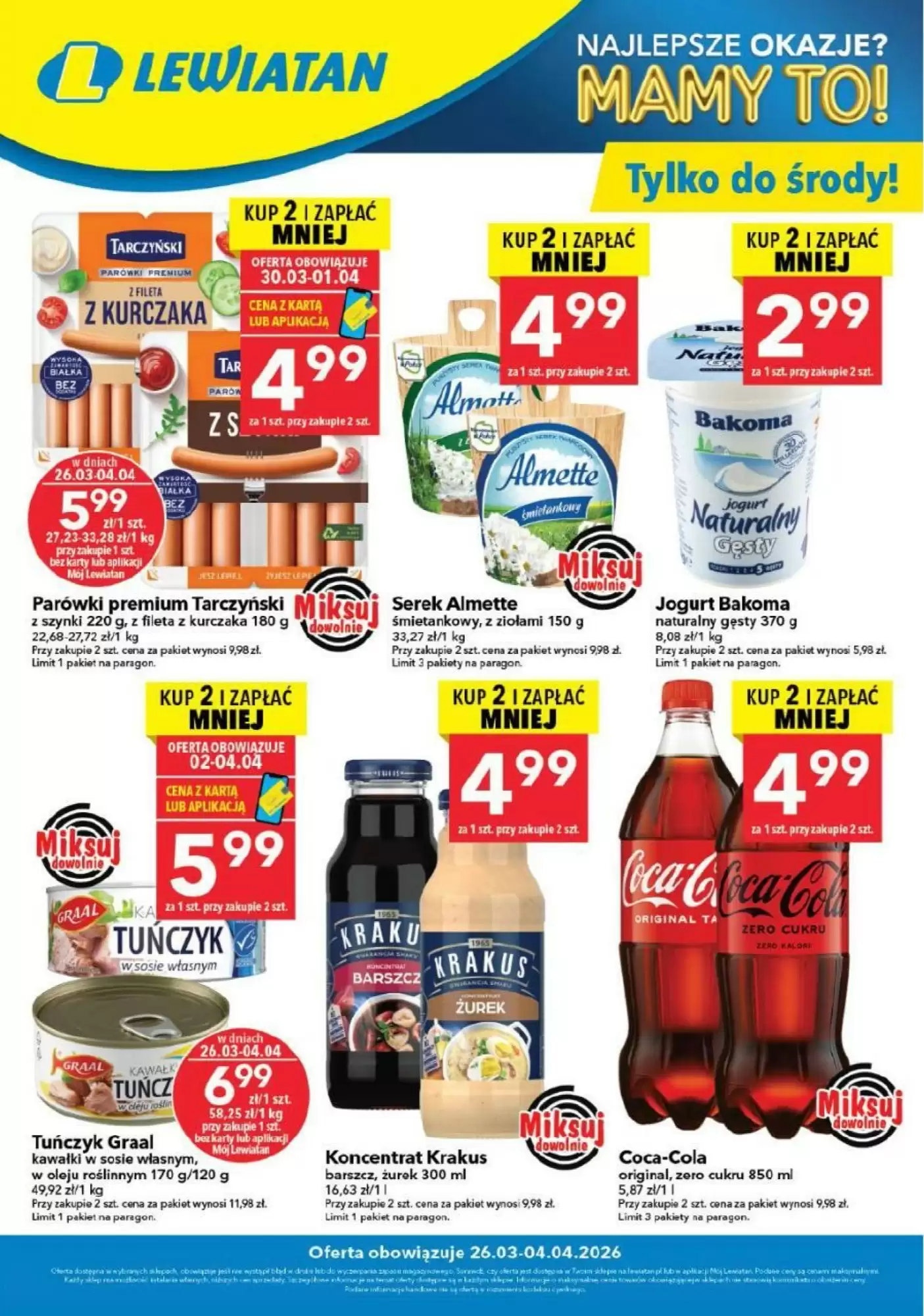 Gazetka Lewiatan od 26.03.2026 do 04.04.2026