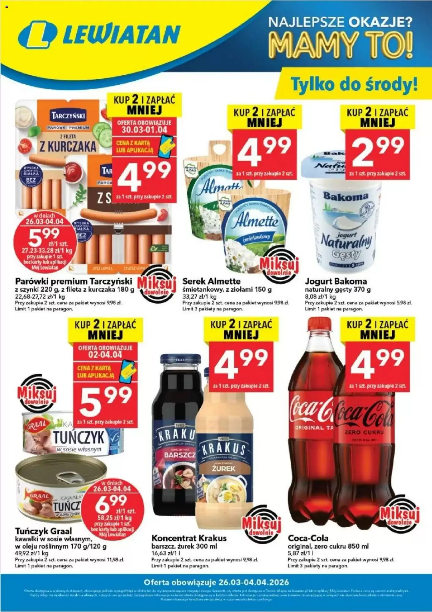 Gazetka Lewiatan od 26.03.2026 do 04.04.2026