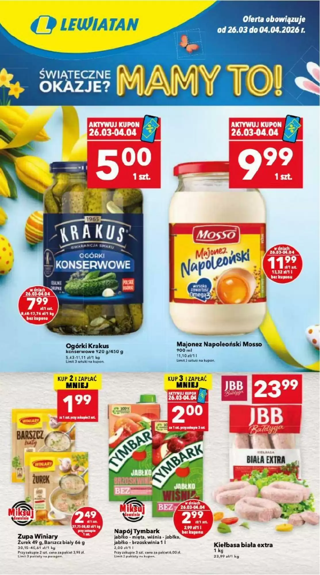 Gazetka Lewiatan od 26.03.2026 do 04.04.2026