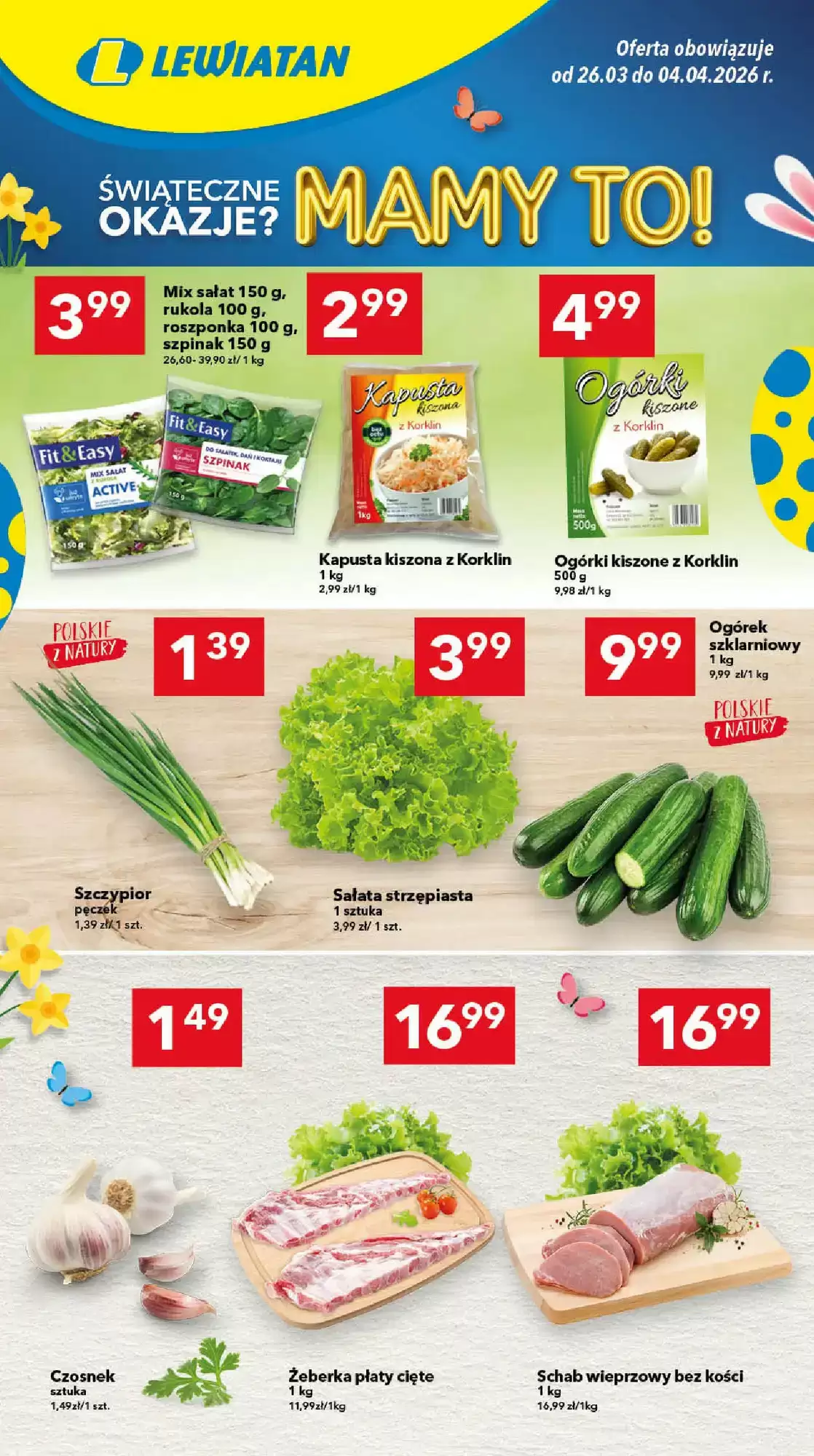 Gazetka Lewiatan od 26.03.2026 do 04.04.2026