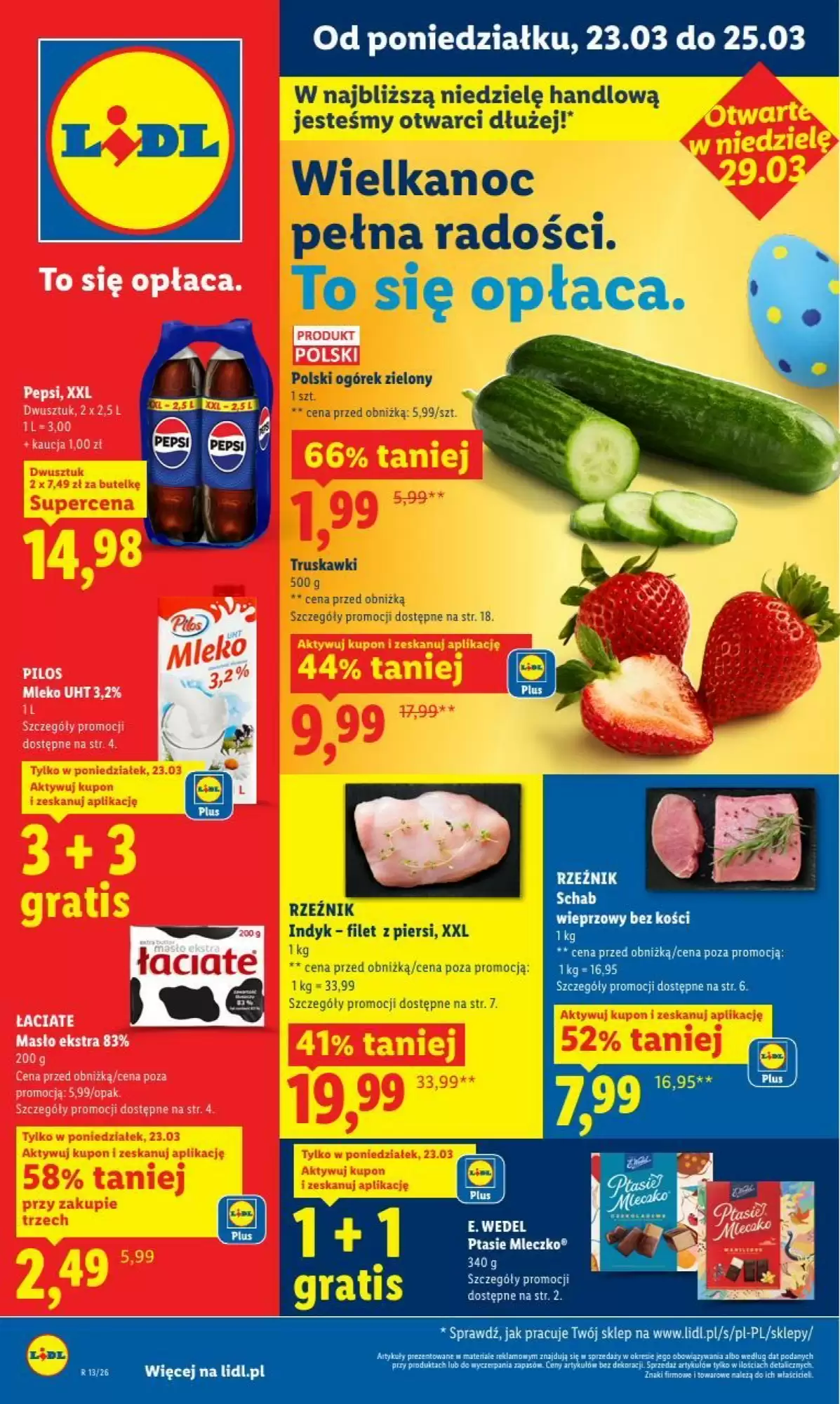 Gazetka Lidl od 23.03.2026 do 25.03.2026