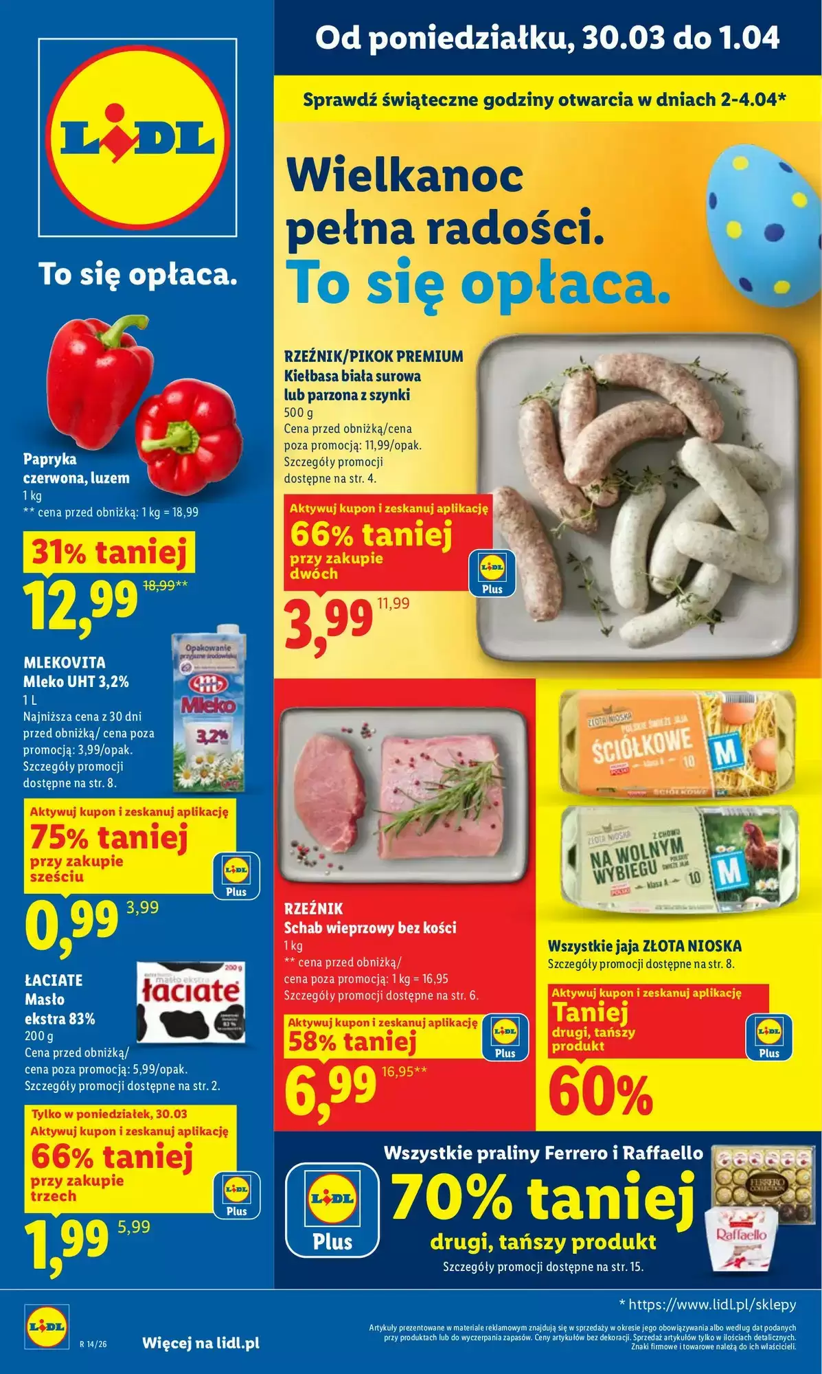 Gazetka Lidl od 30.03.2026 do 01.04.2026