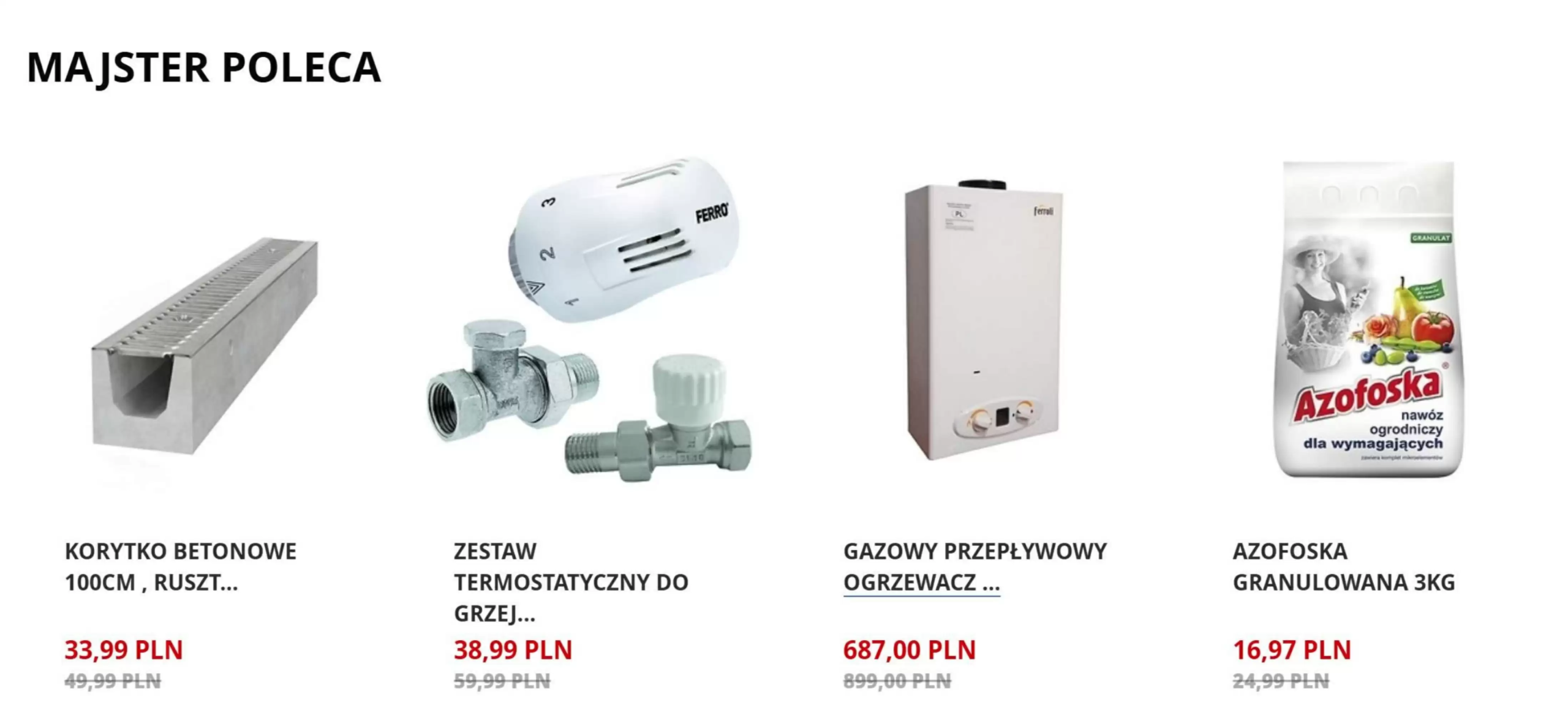 Gazetka Majster od 16.03.2026 do 29.03.2026