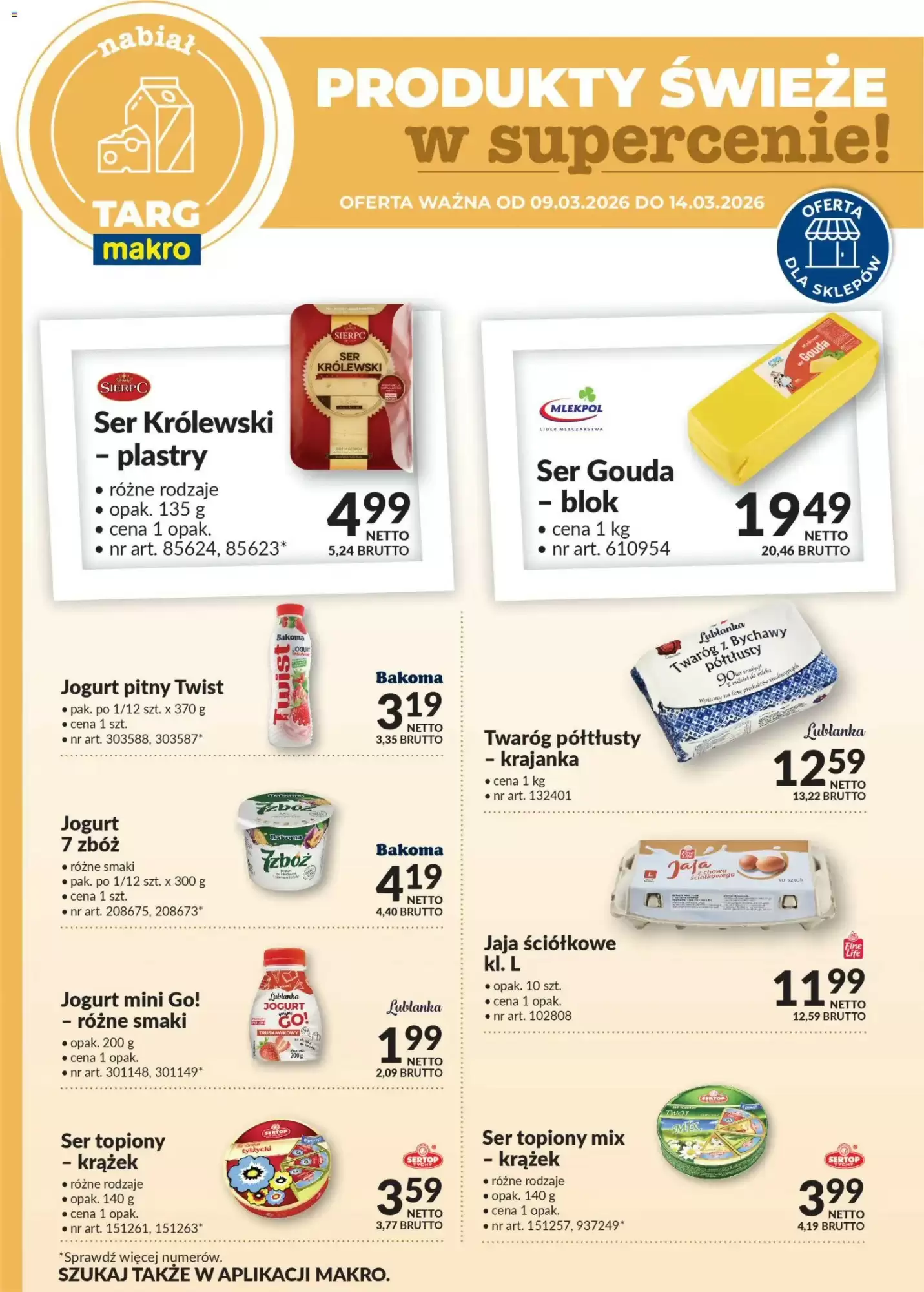 Gazetka Makro od 09.03.2026 do 14.03.2026