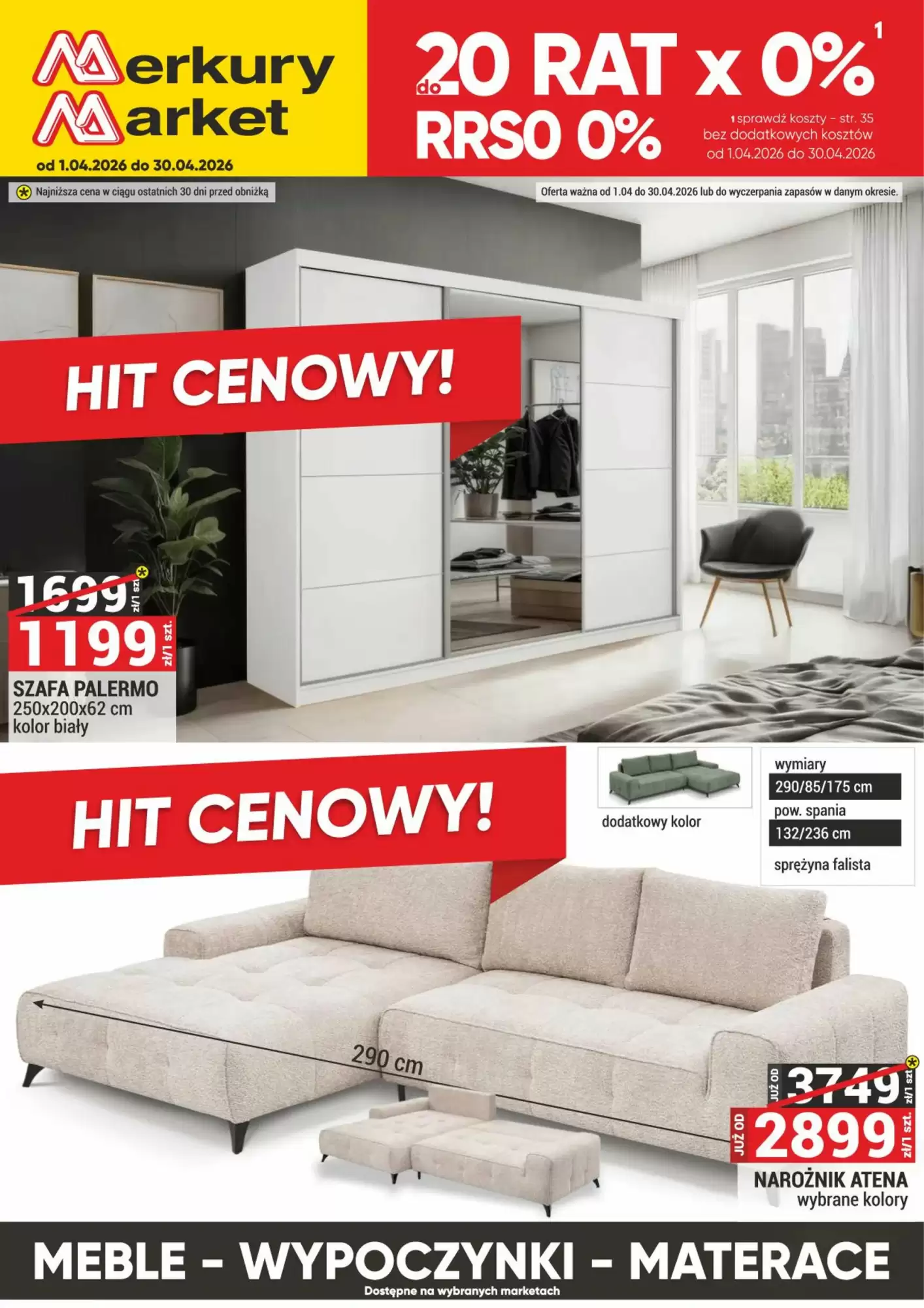 Gazetka Merkury Market od 01.04.2026 do 30.04.2026