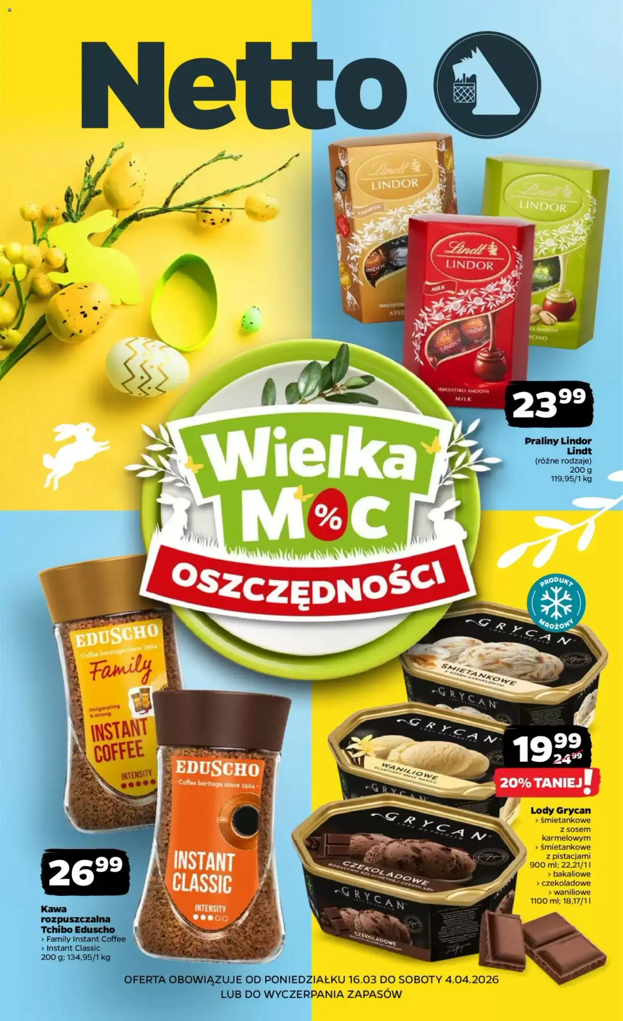 Gazetka Netto od 16.03.2026 do 04.04.2026