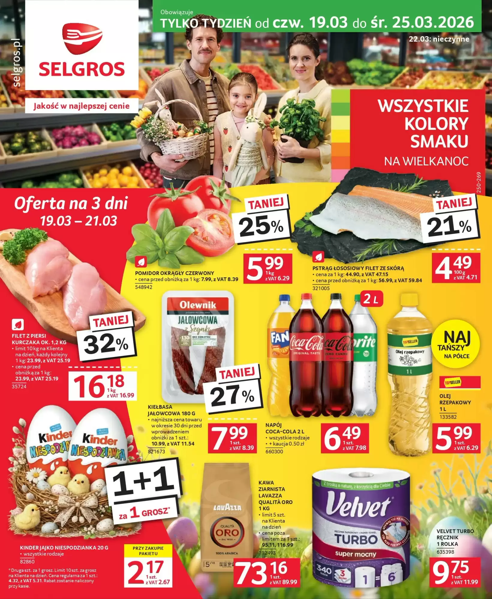 Gazetka Selgros od 19.03.2026 do 25.03.2026