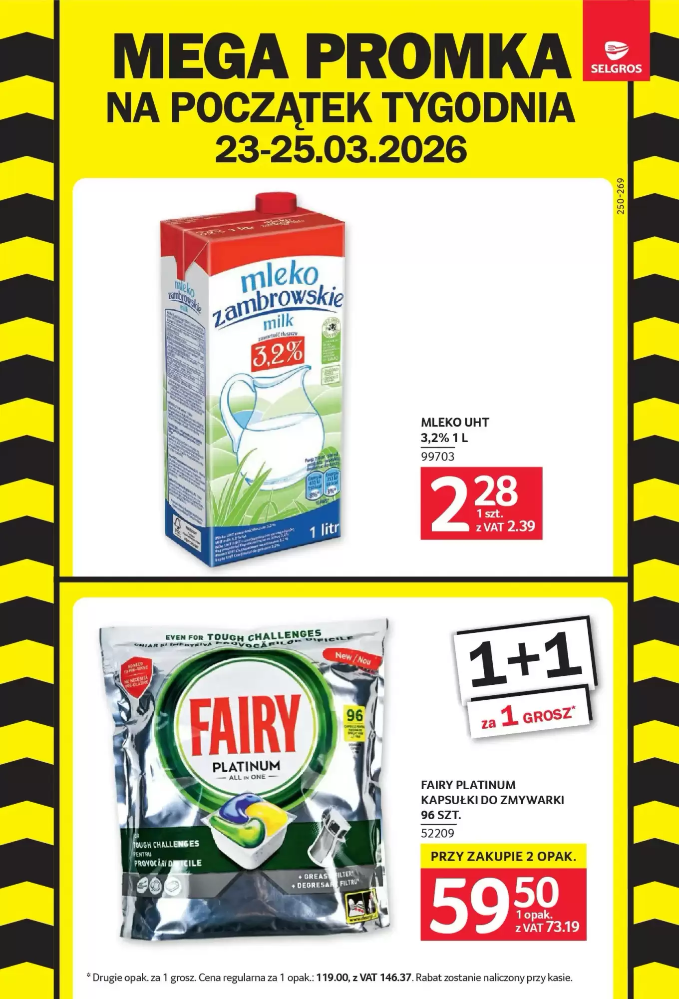 Gazetka Selgros od 23.03.2026 do 25.03.2026