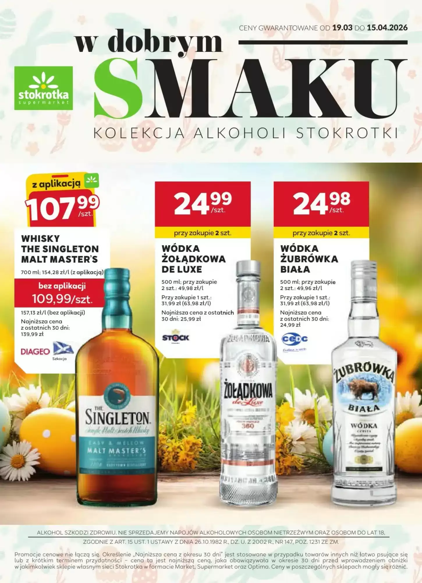 Gazetka Stokrotka od 19.03.2026 do 15.04.2026