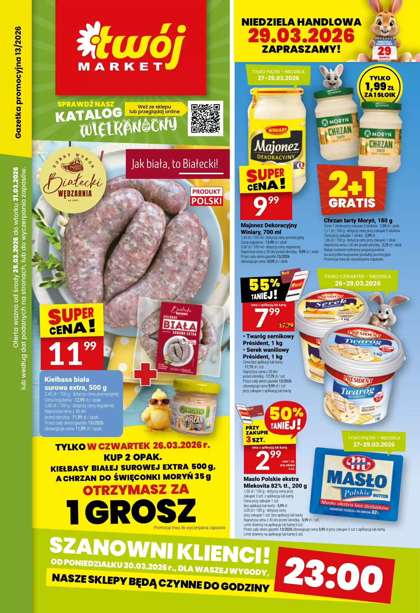 Gazetka Twój Market od 25.03.2026 do 31.03.2026