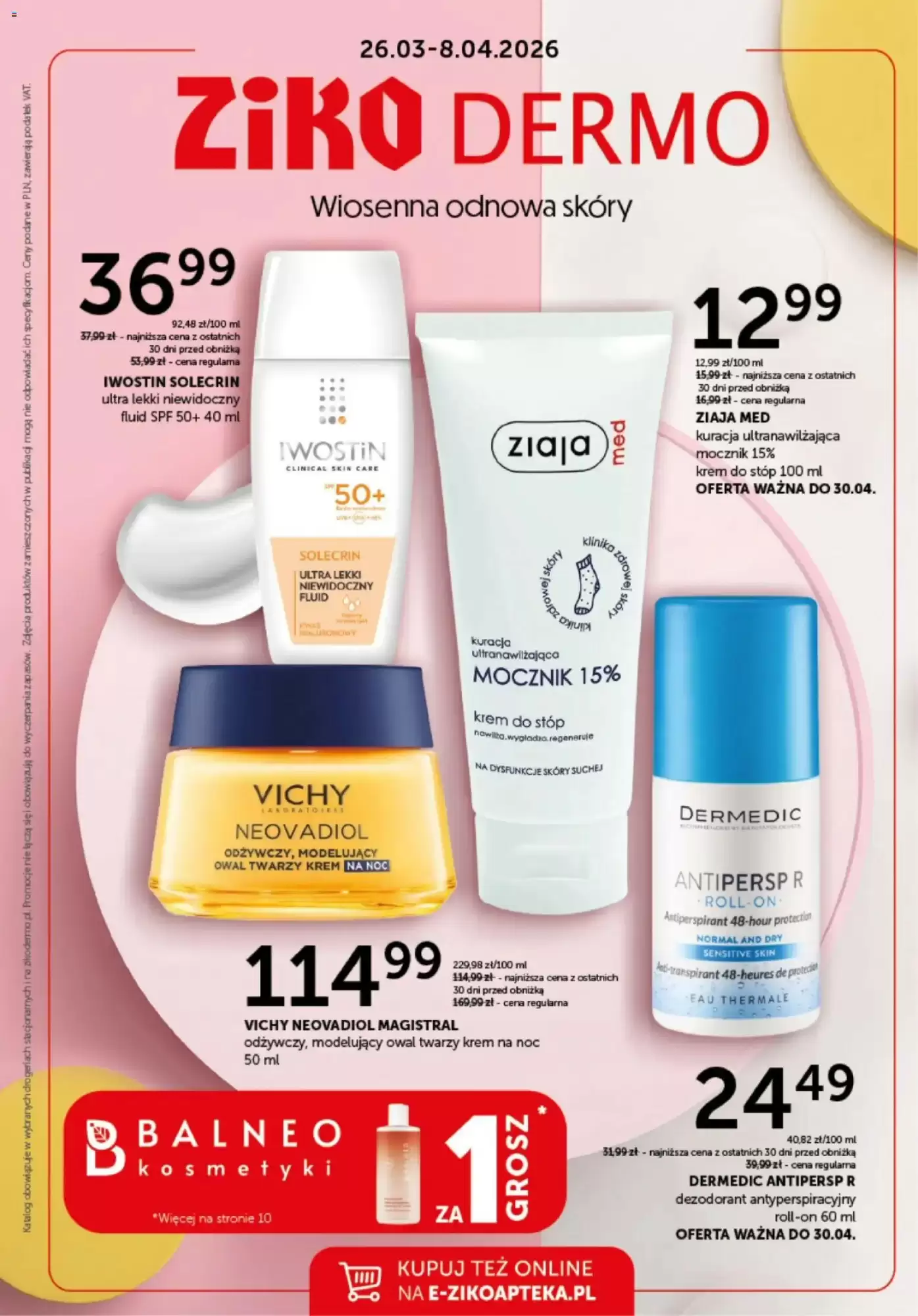Gazetka Ziko Dermo od 26.03.2026 do 08.04.2026