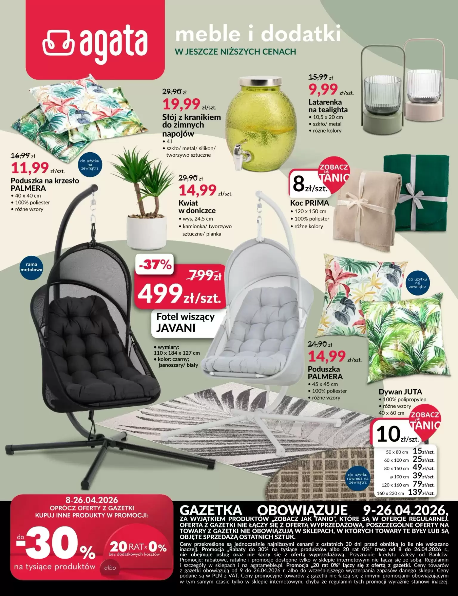 Gazetka Agata Meble od 09.04.2026 do 26.04.2026