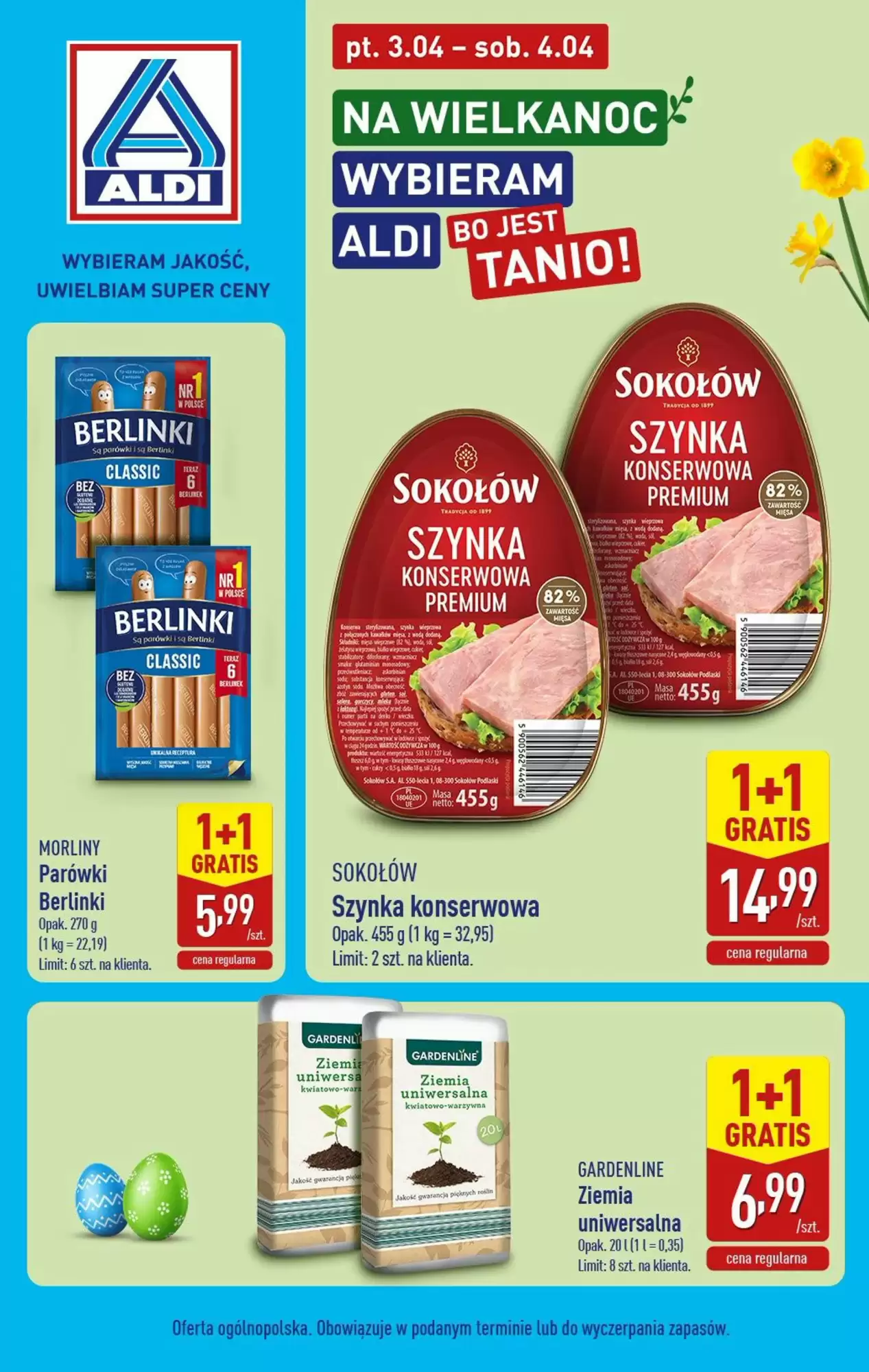 Gazetka Aldi od 03.04.2026 do 04.04.2026