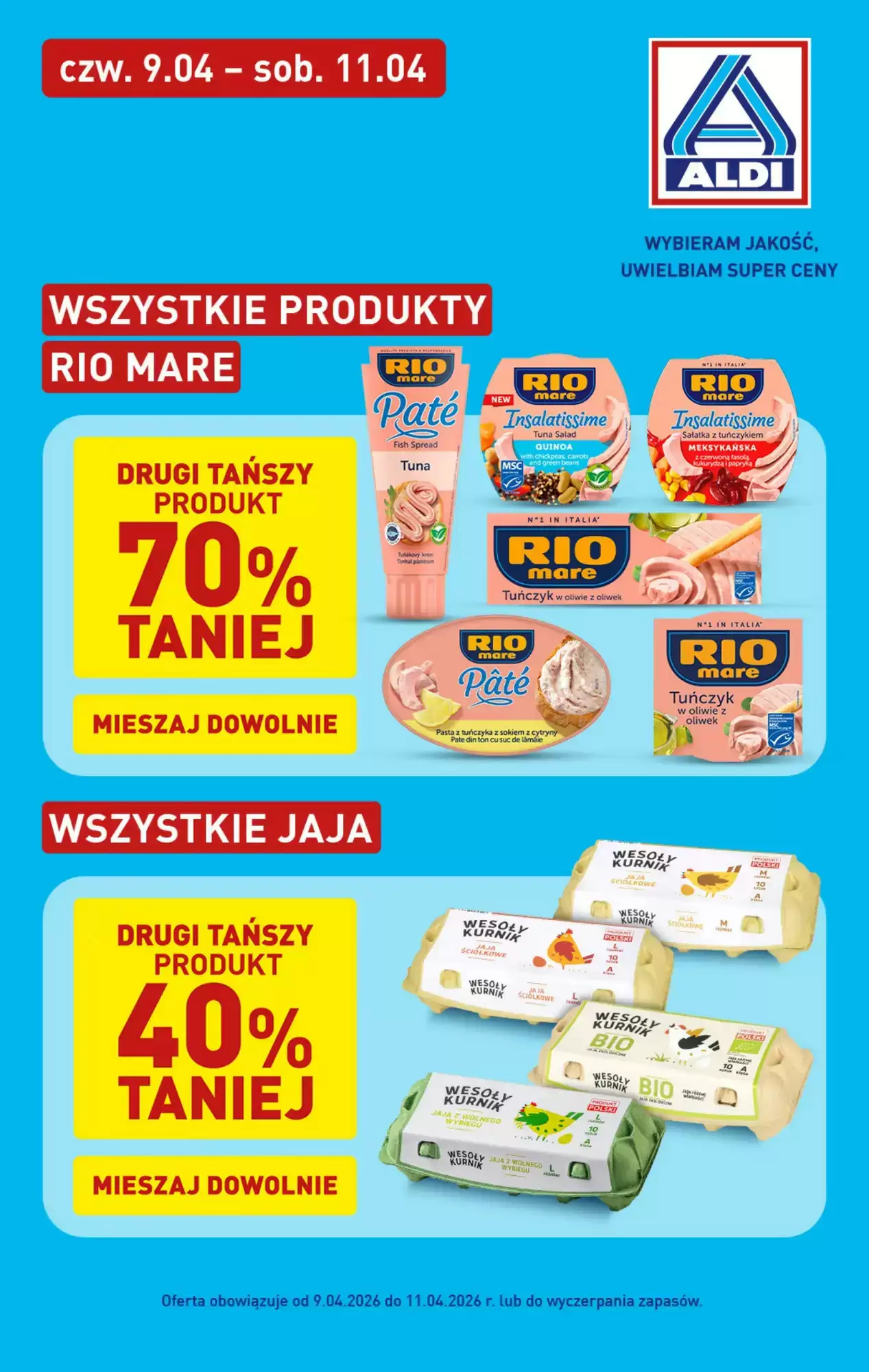 Gazetka Aldi od 09.04.2026 do 11.04.2026