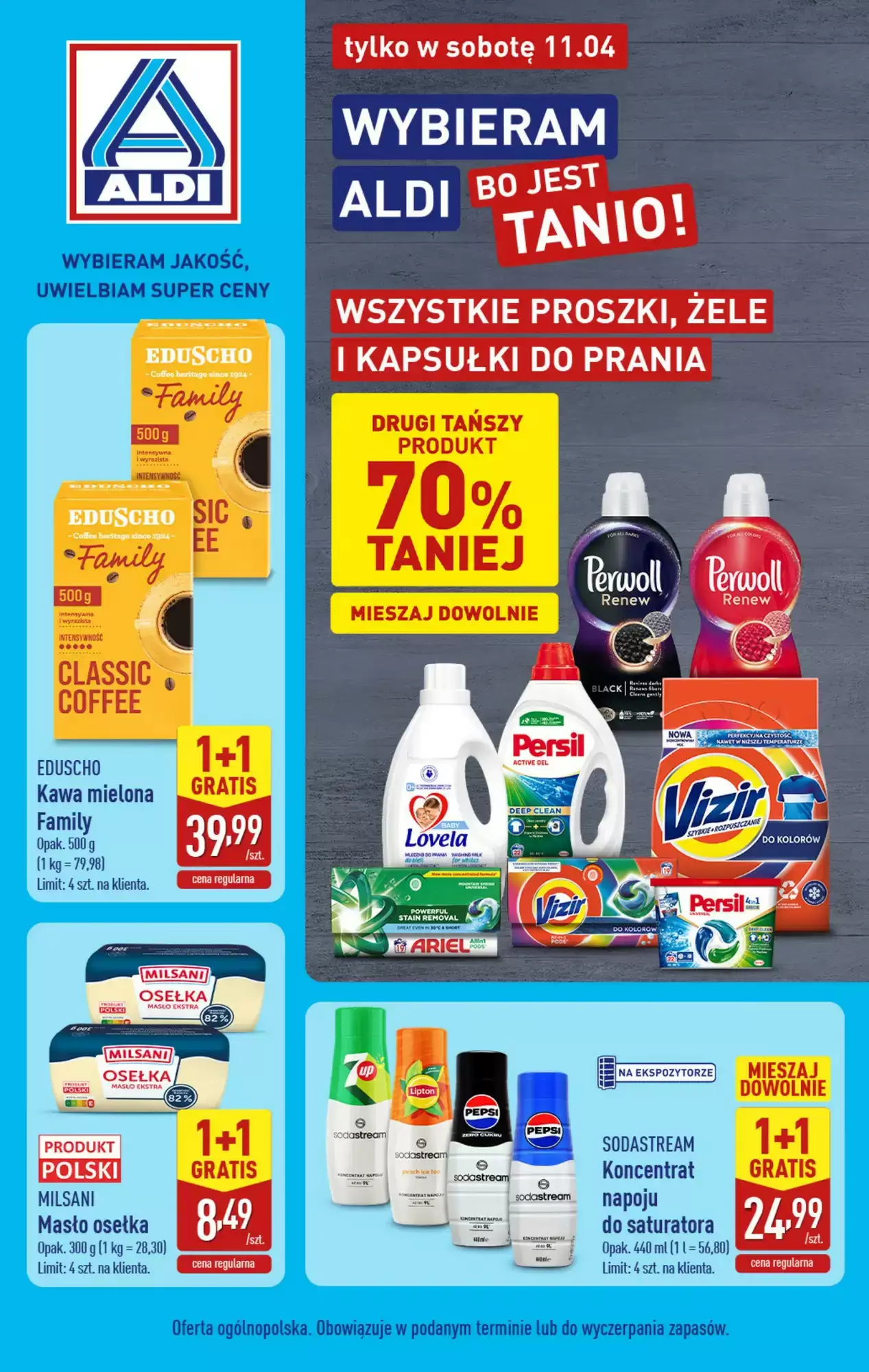 Gazetka Aldi od 11.04.2026 do 11.04.2026