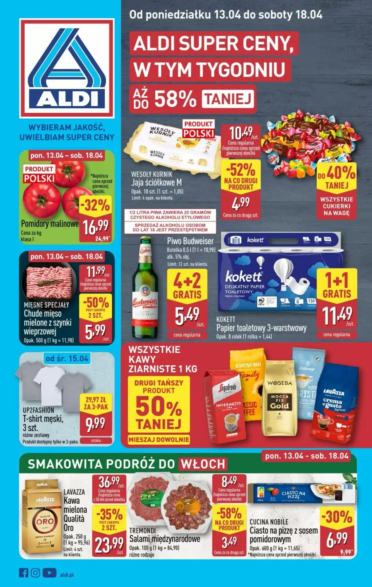 Gazetka Aldi od 13.04.2026 do 18.04.2026