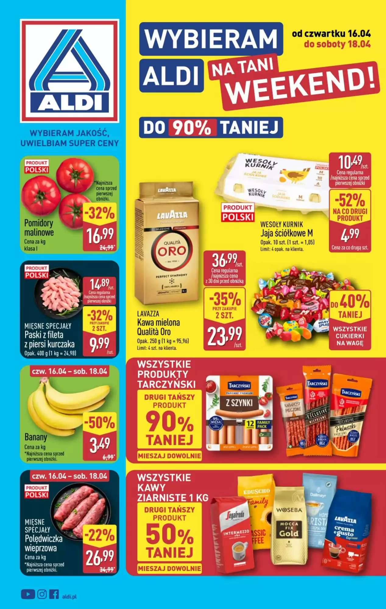 Gazetka Aldi od 16.04.2026 do 18.04.2026
