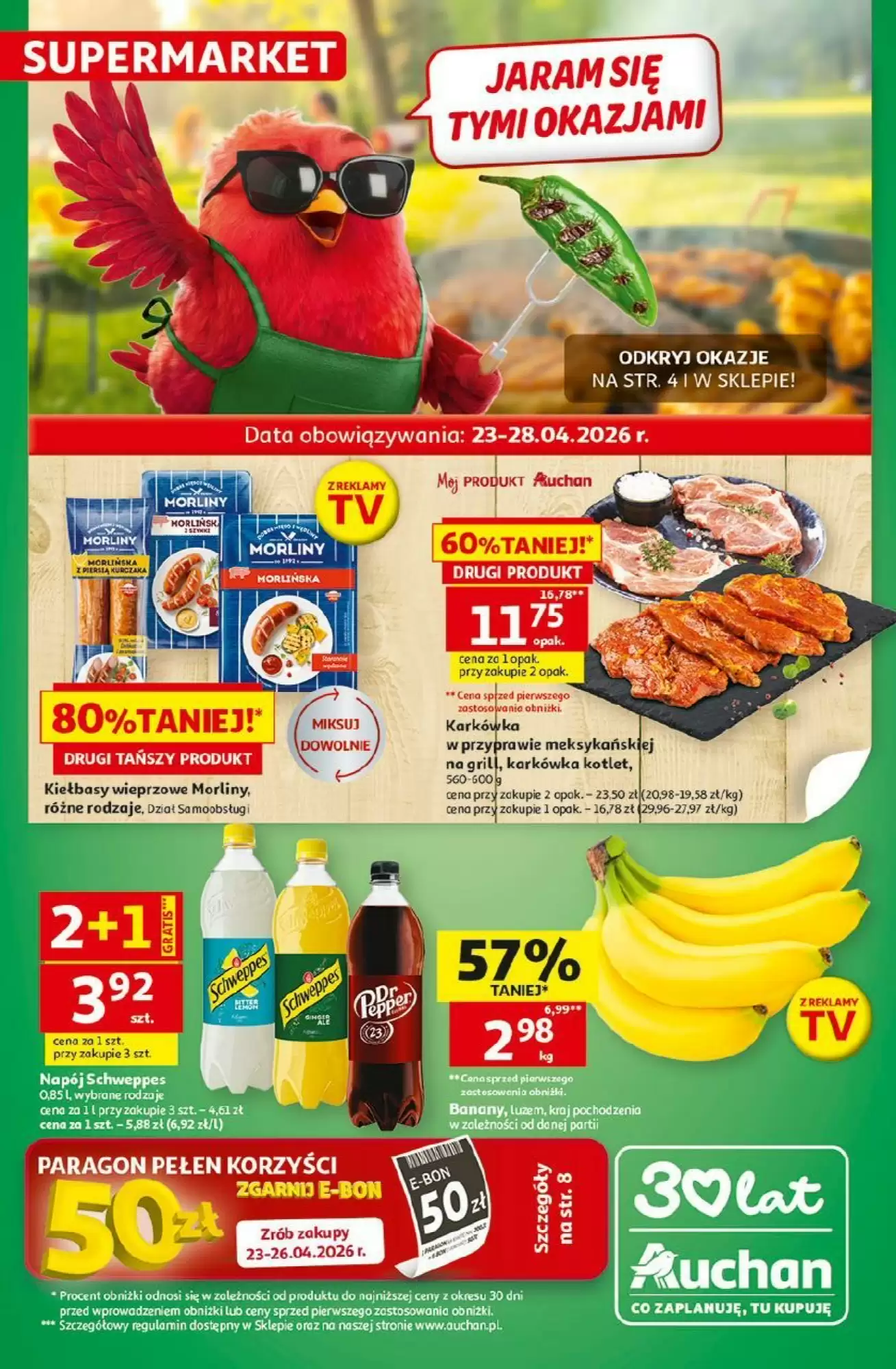 Gazetka Auchan od 23.04.2026 do 28.04.2026