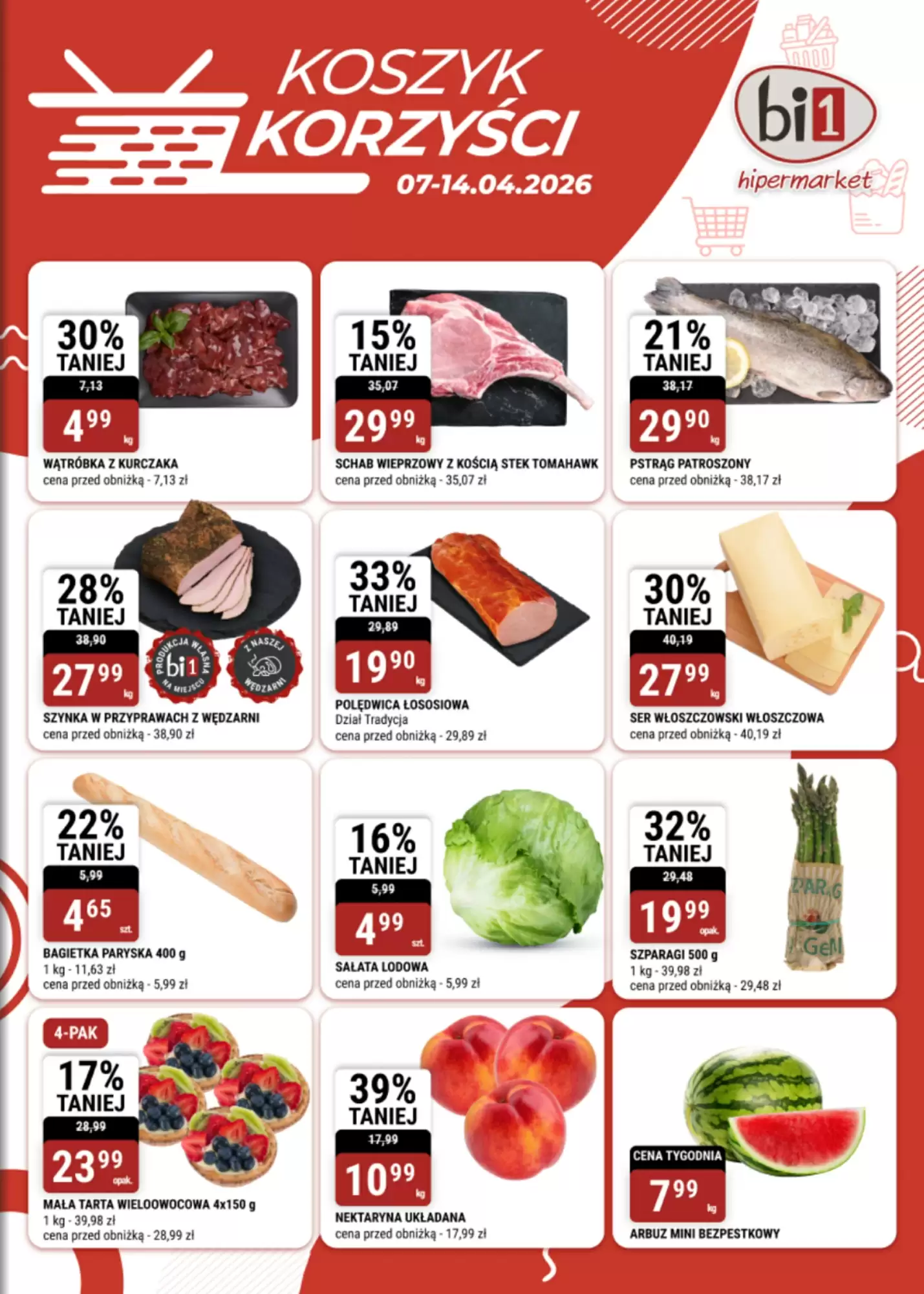 Gazetka Bi1 od 07.04.2026 do 14.04.2026