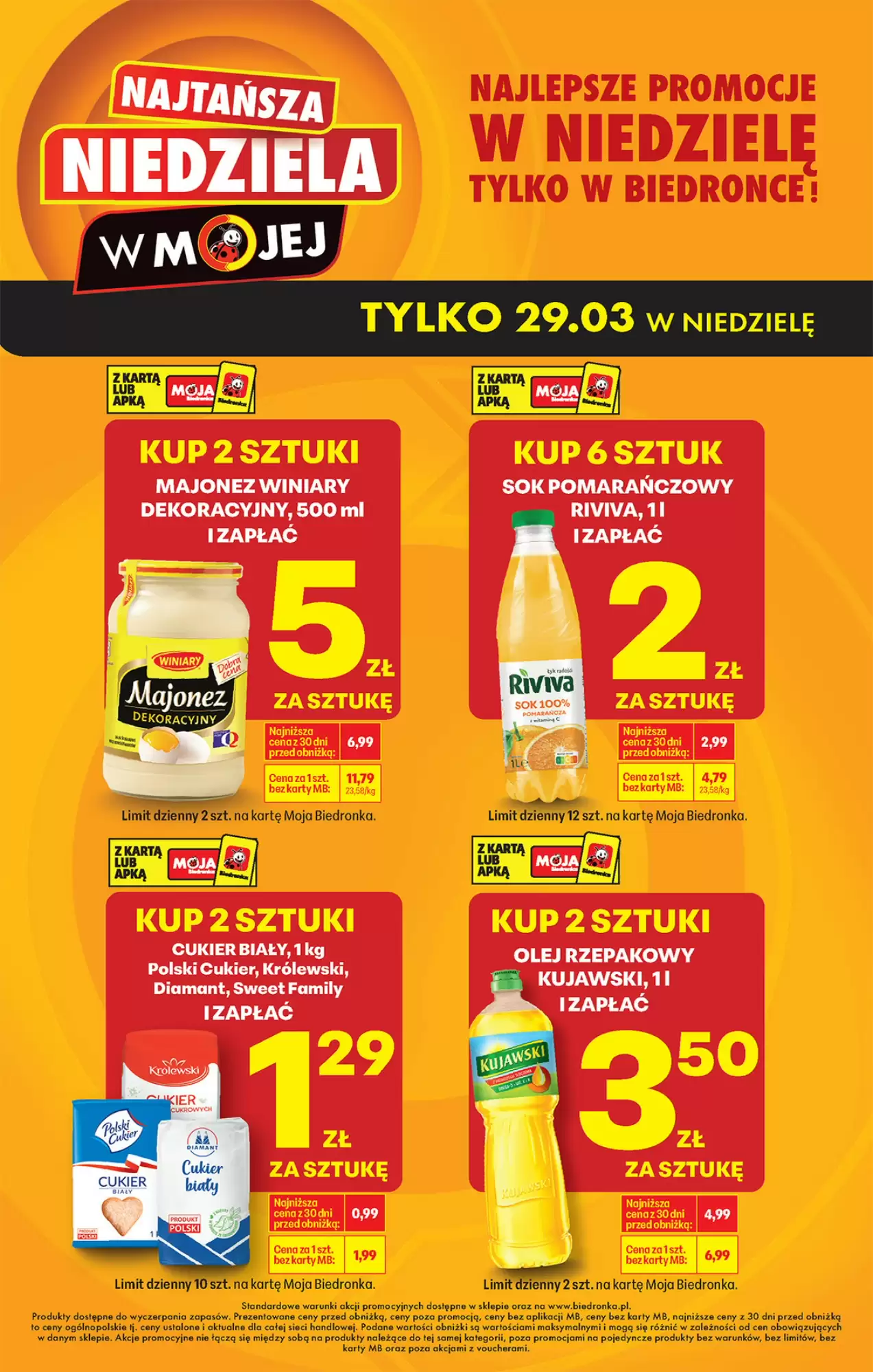 Gazetka Biedronka od 29.03.2026 do 29.03.2026