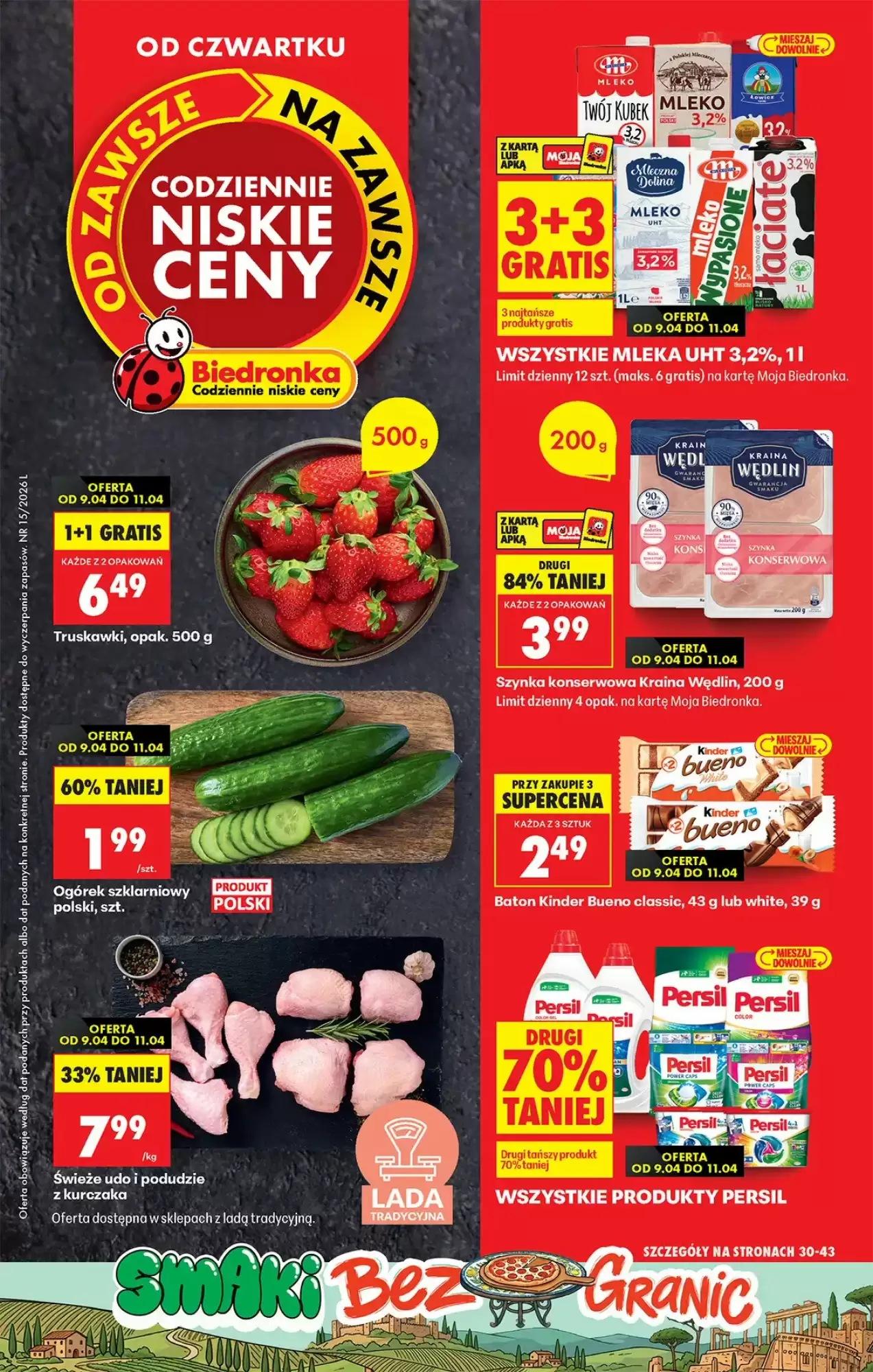 Gazetka Biedronka od 09.04.2026 do 11.04.2026