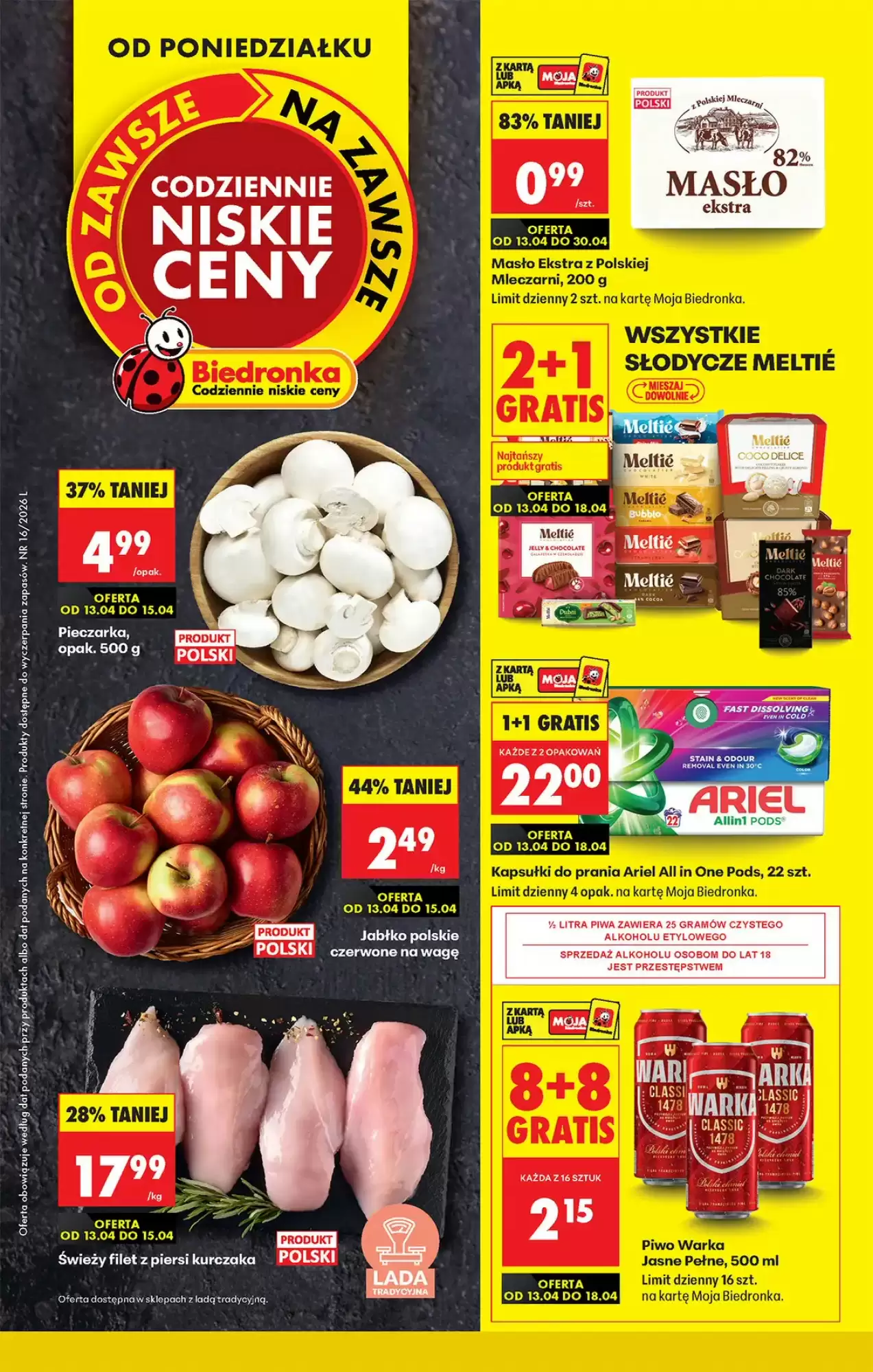 Gazetka Biedronka od 13.04.2026 do 18.04.2026