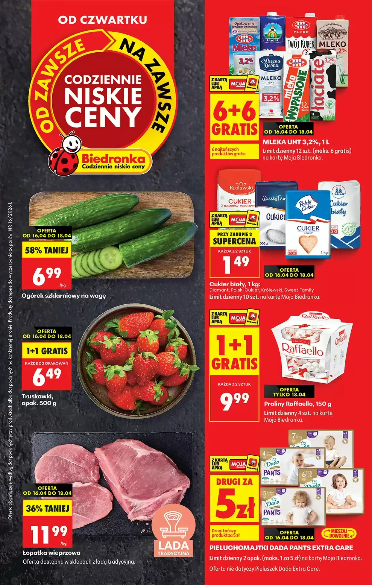 Gazetka Biedronka od 16.04.2026 do 22.04.2026