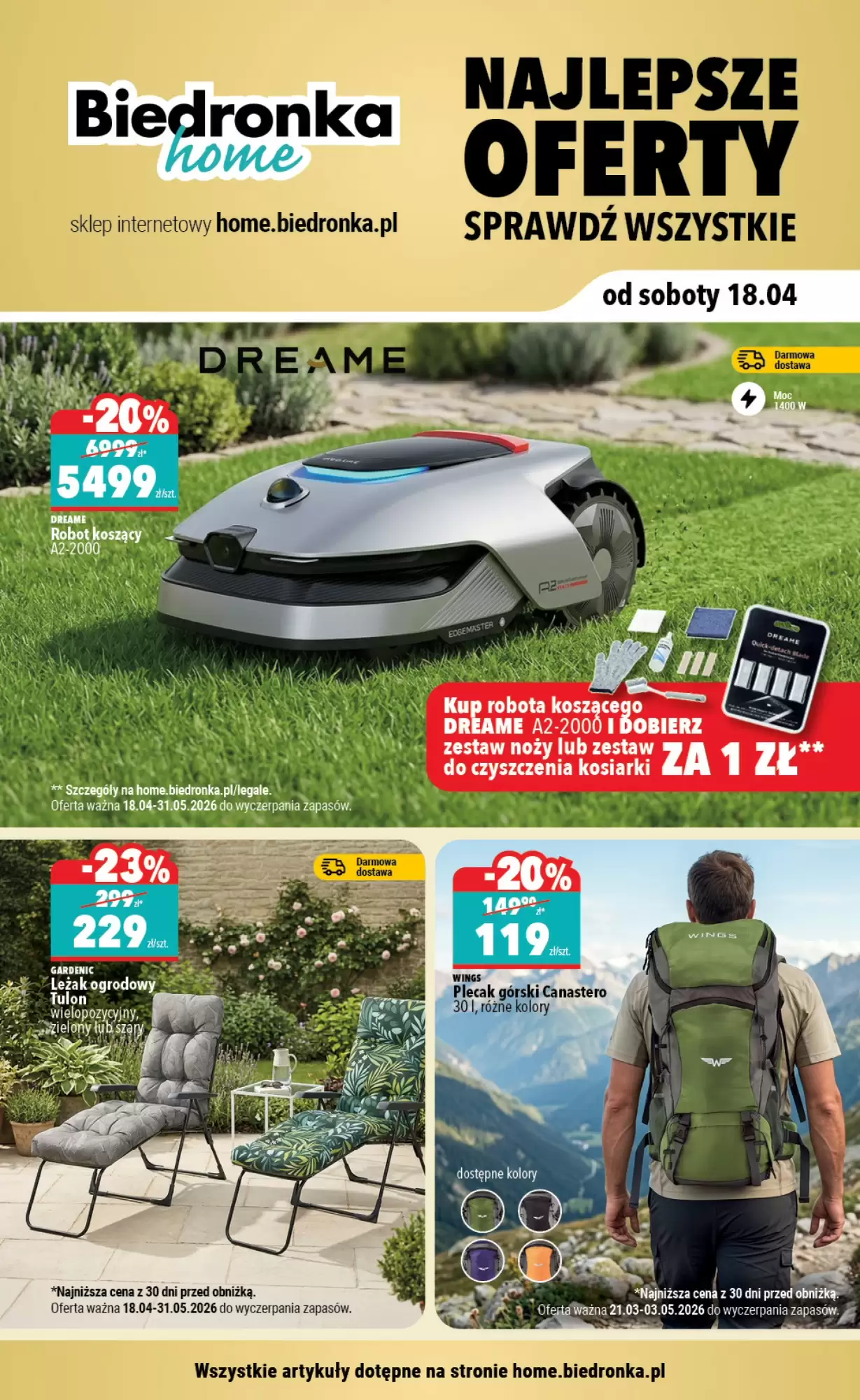 Gazetka Biedronka od 18.04.2026 do 31.05.2026