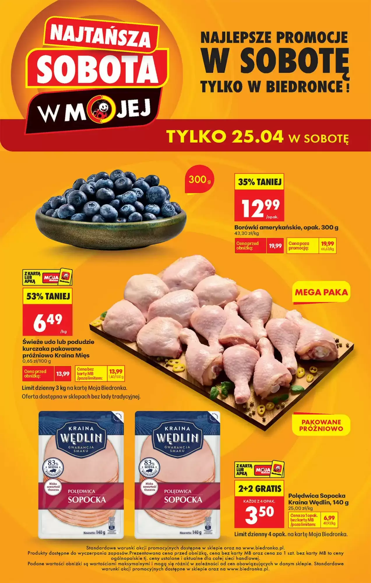 Gazetka Biedronka od 25.04.2026 do 25.04.2026