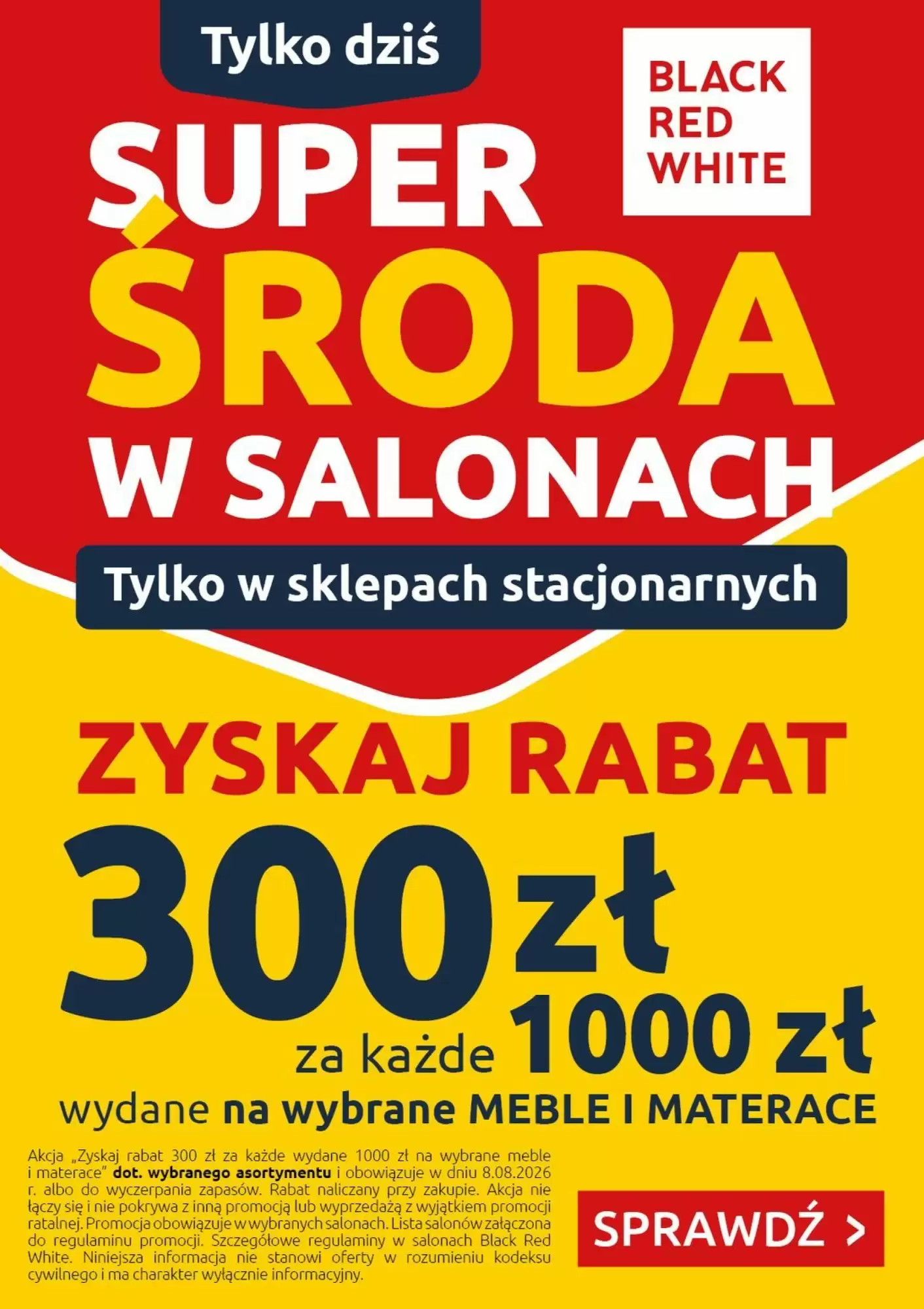 Gazetka Black Red White od 08.04.2026 do 08.04.2026