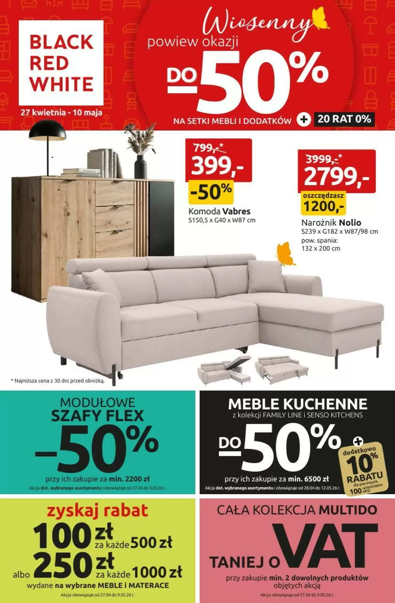 Gazetka Black Red White od 27.04.2026 do 10.05.2026