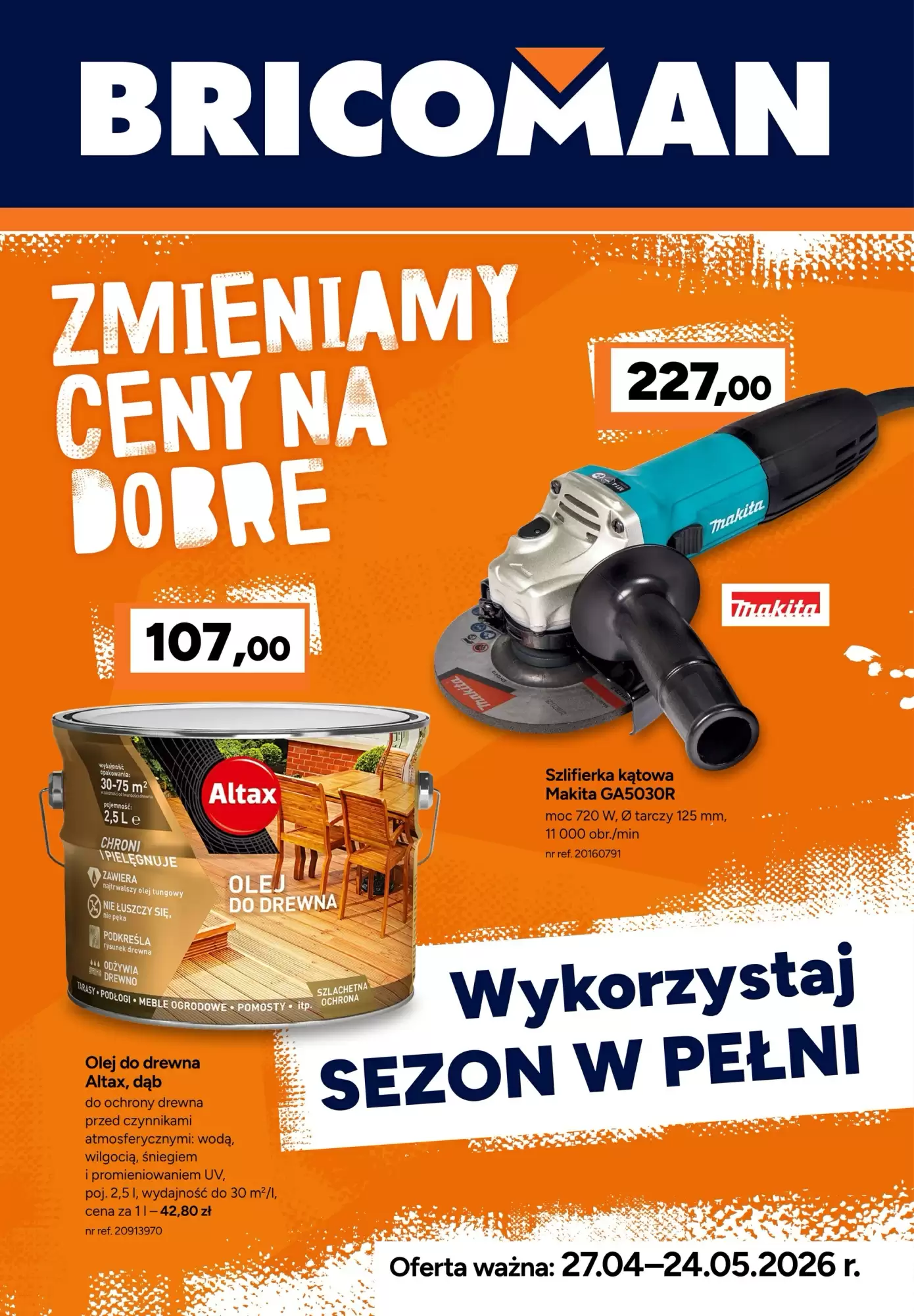 Gazetka Bricoman od 27.04.2026 do 24.05.2026