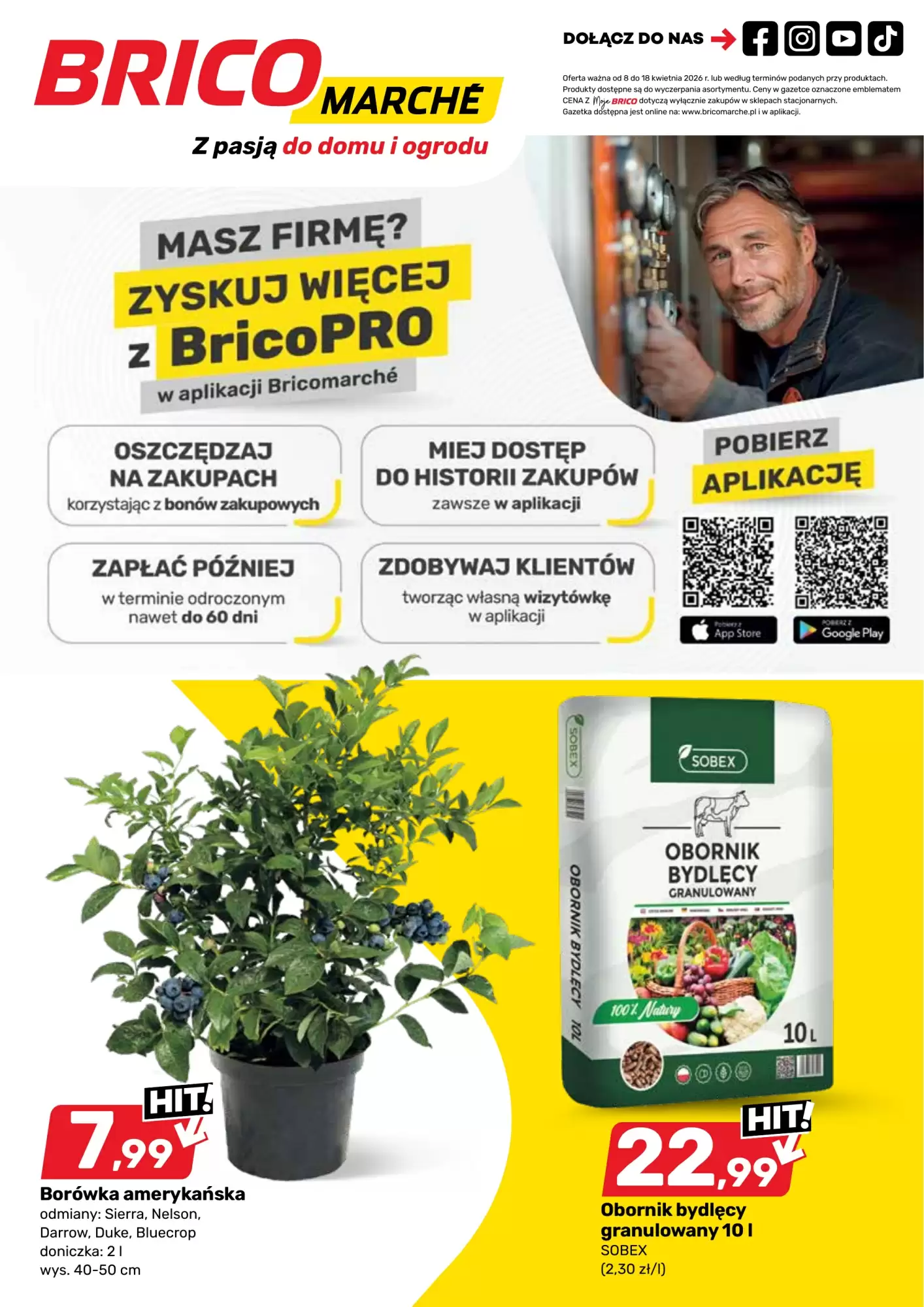 Gazetka Bricomarche od 08.04.2026 do 18.04.2026