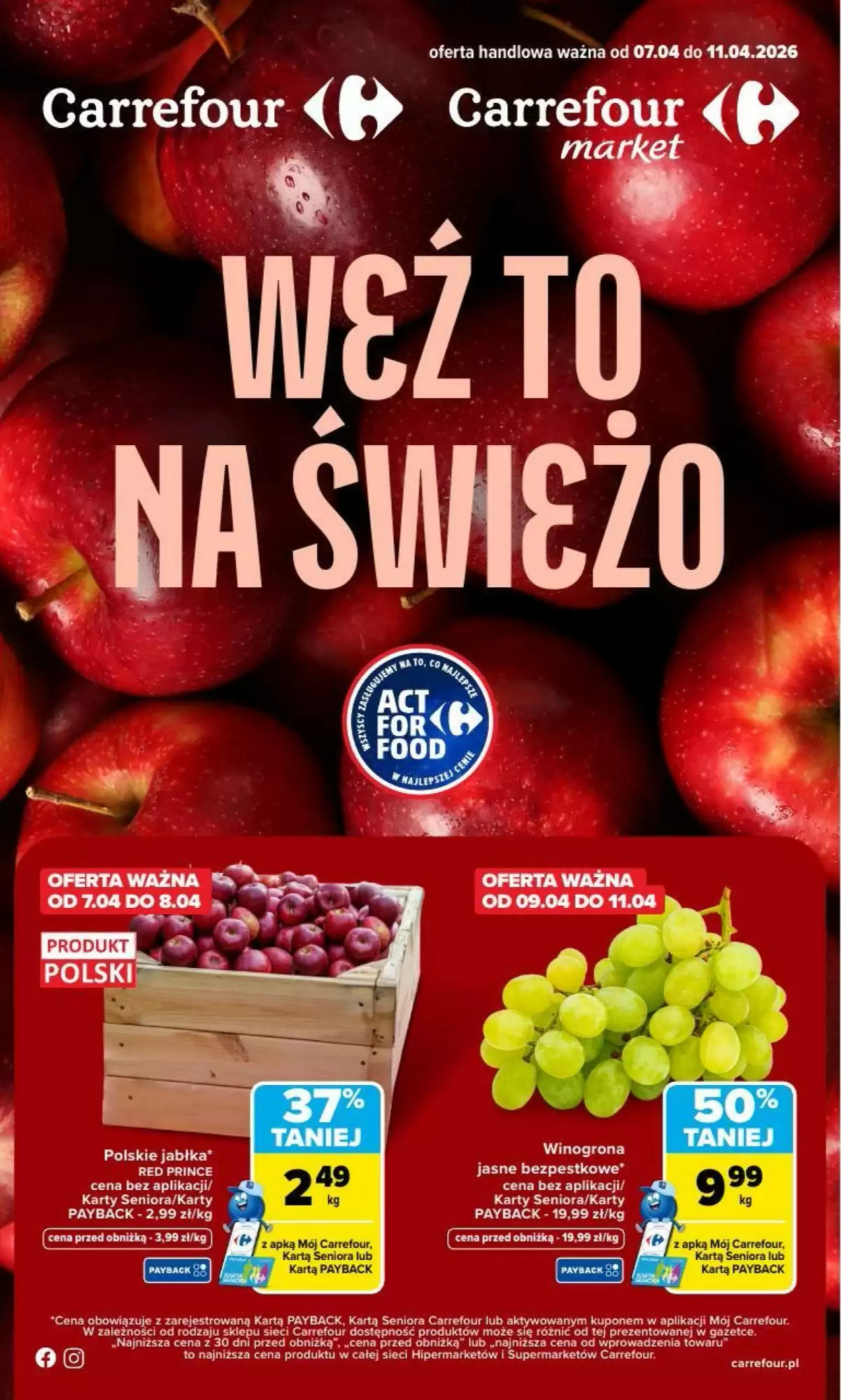 Gazetka Carrefour od 07.04.2026 do 11.04.2026