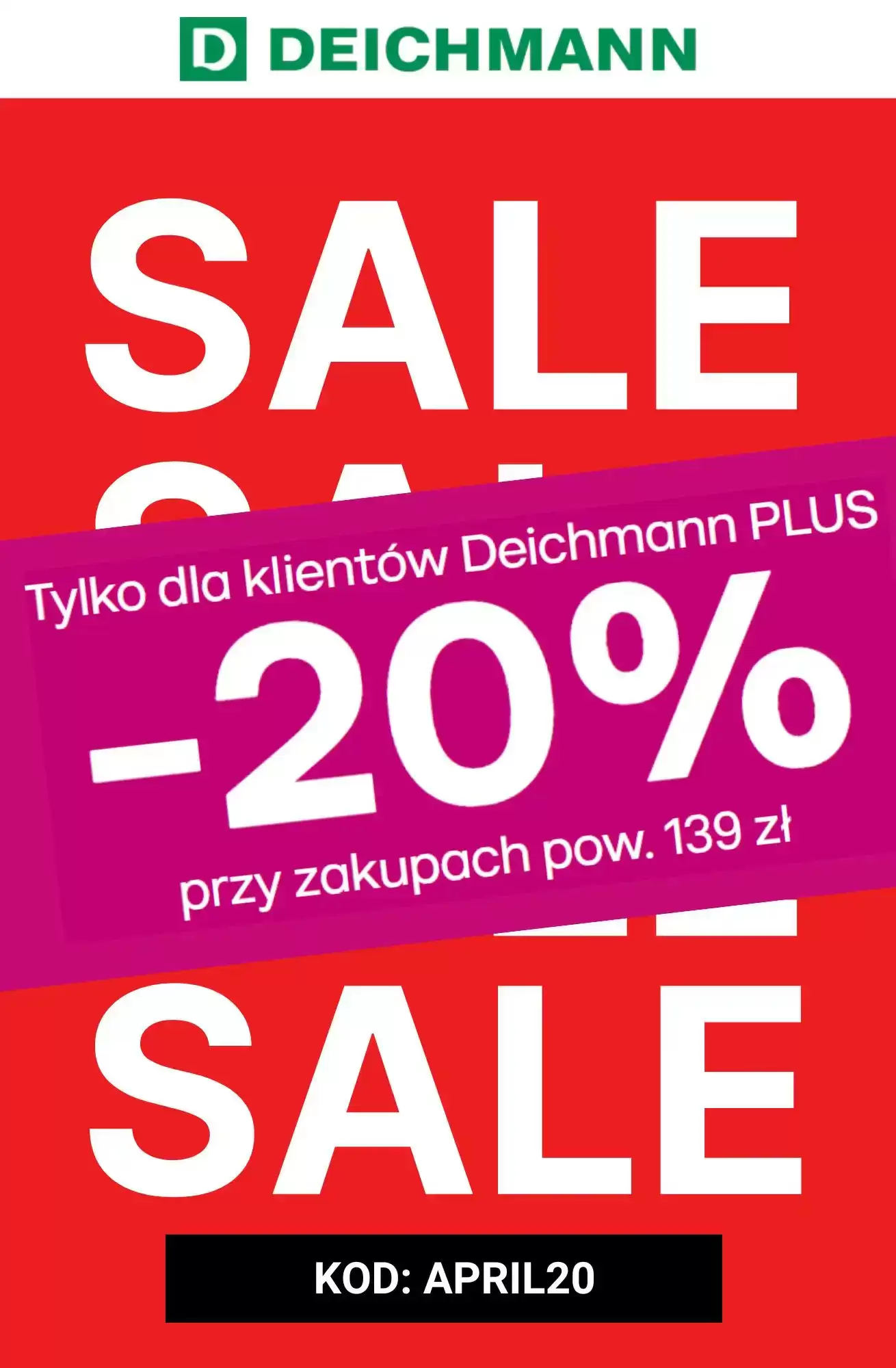 Gazetka Deichmann od 17.04.2026 do 19.04.2026