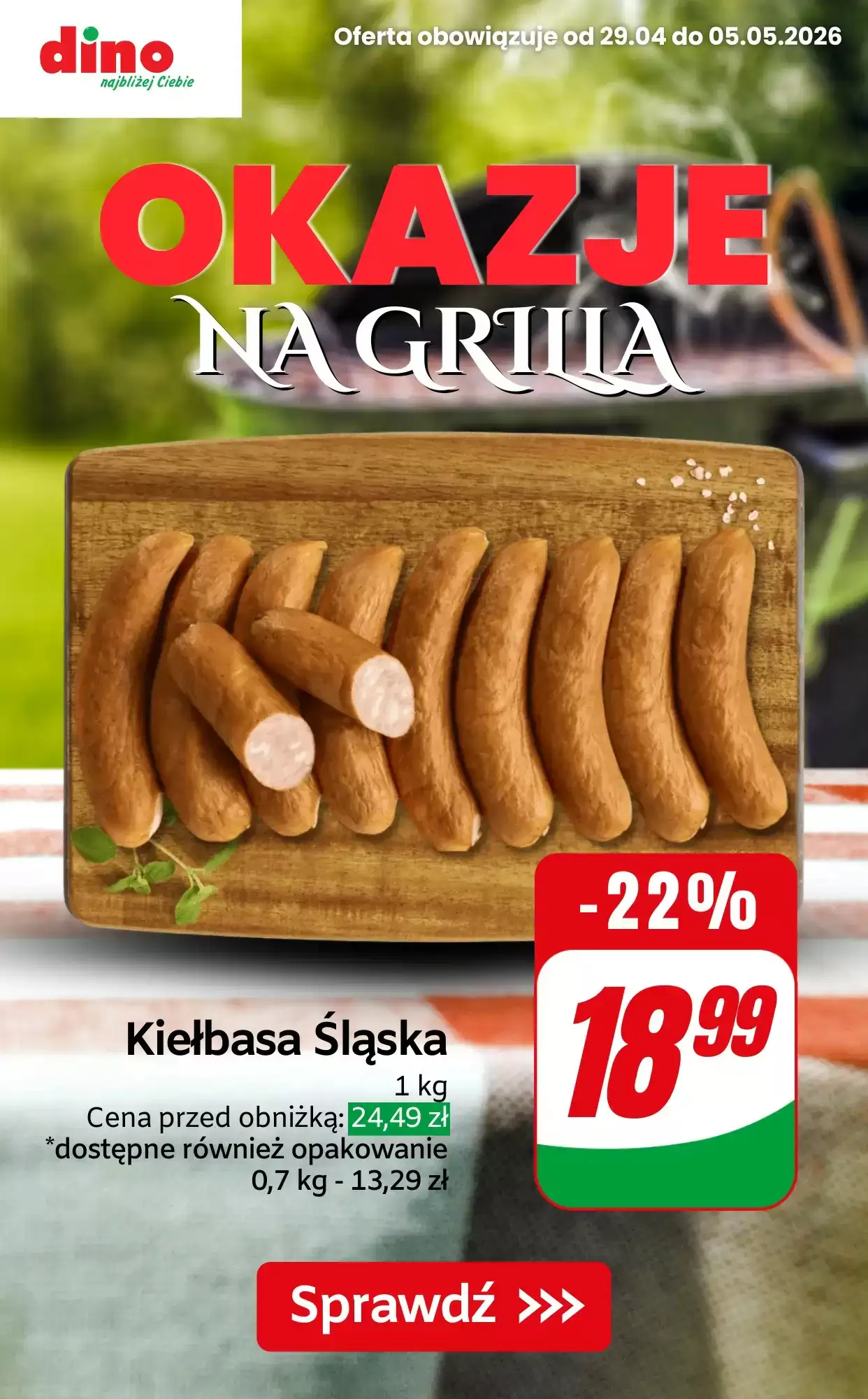 Gazetka Dino od 30.04.2026 do 05.05.2026