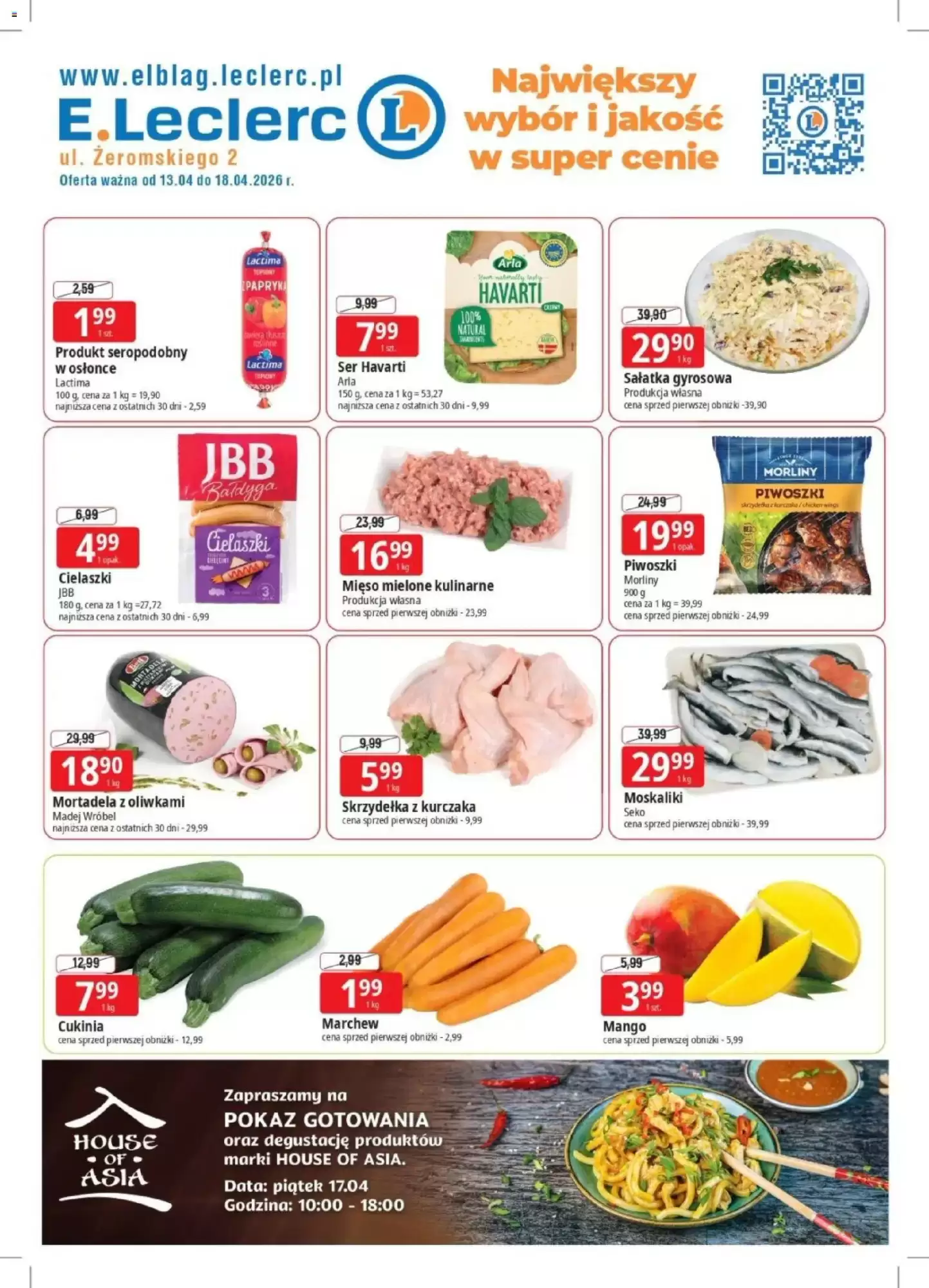 Gazetka E.Leclerc od 13.04.2026 do 18.04.2026
