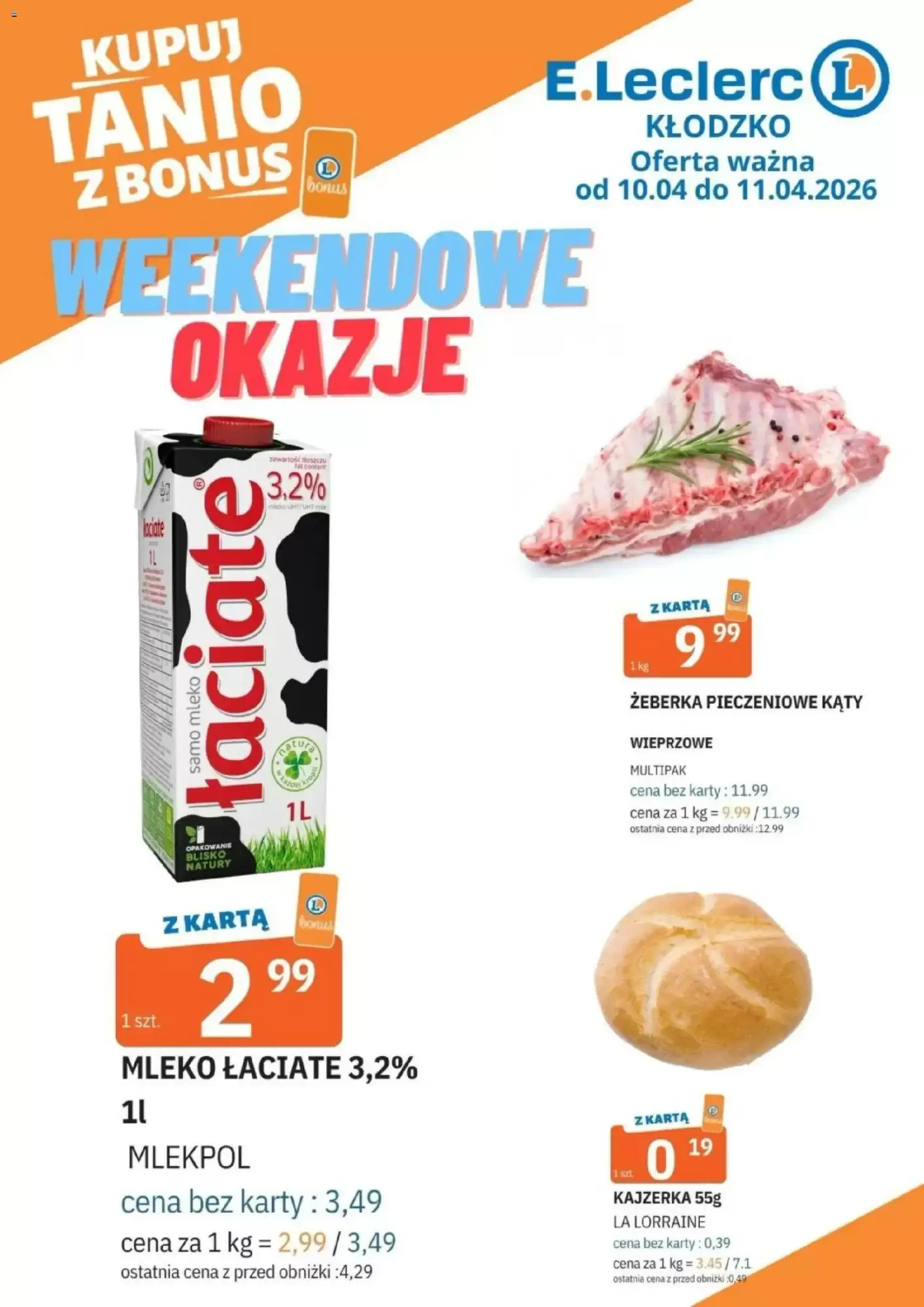 Gazetka E.Leclerc od 10.04.2026 do 11.04.2026