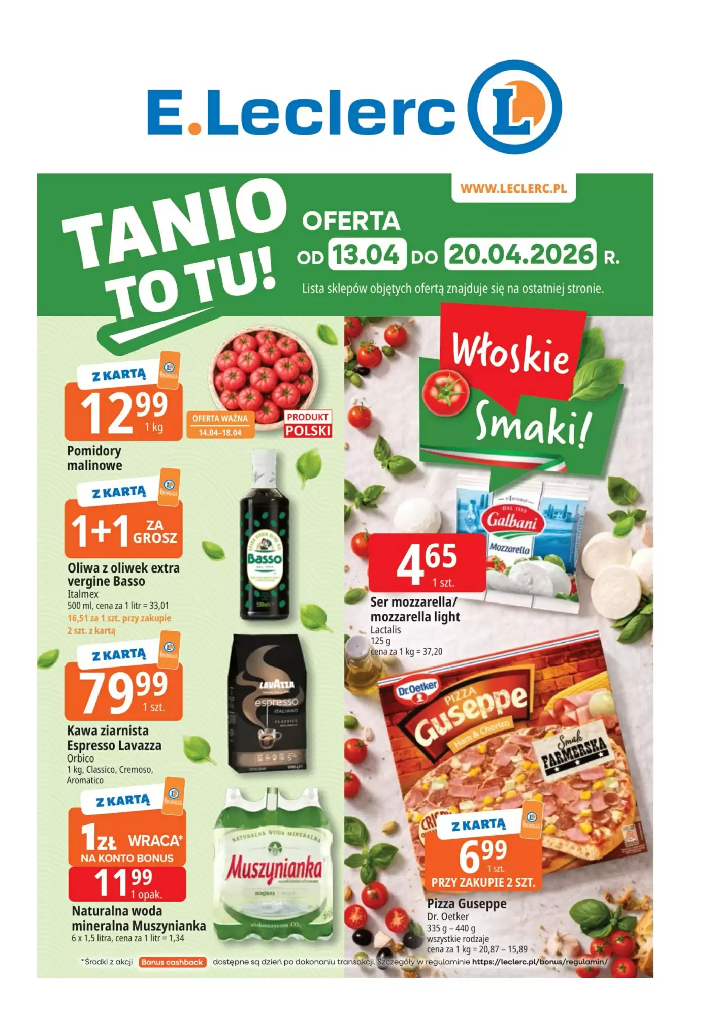Gazetka E.Leclerc od 13.04.2026 do 20.04.2026