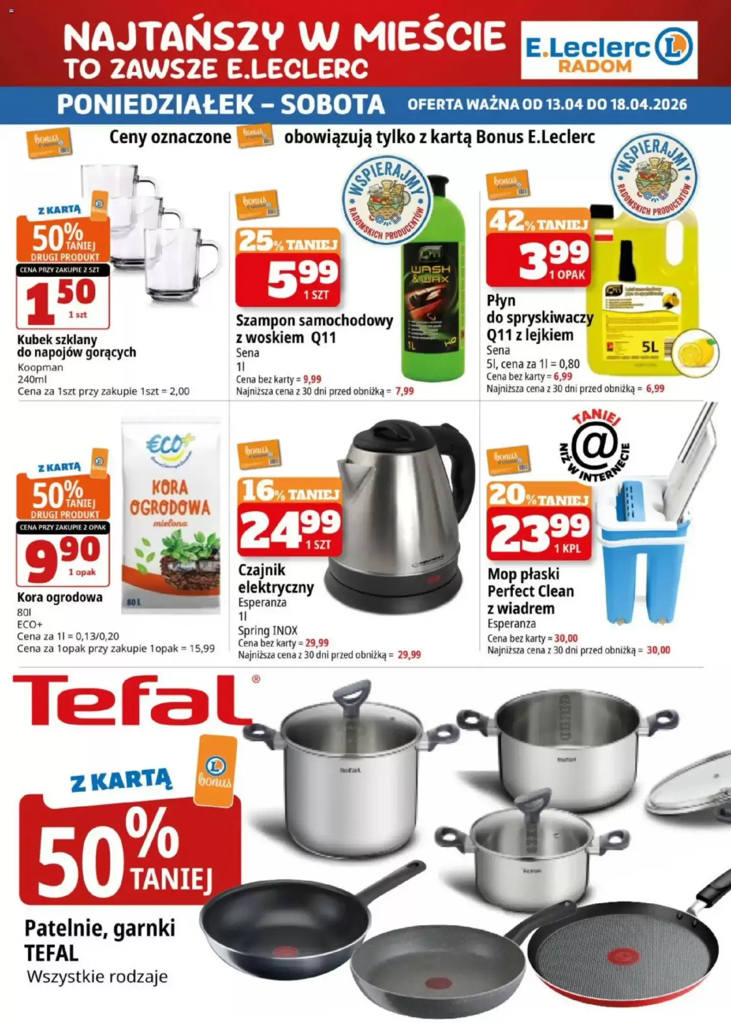 Gazetka E.Leclerc od 13.04.2026 do 18.04.2026