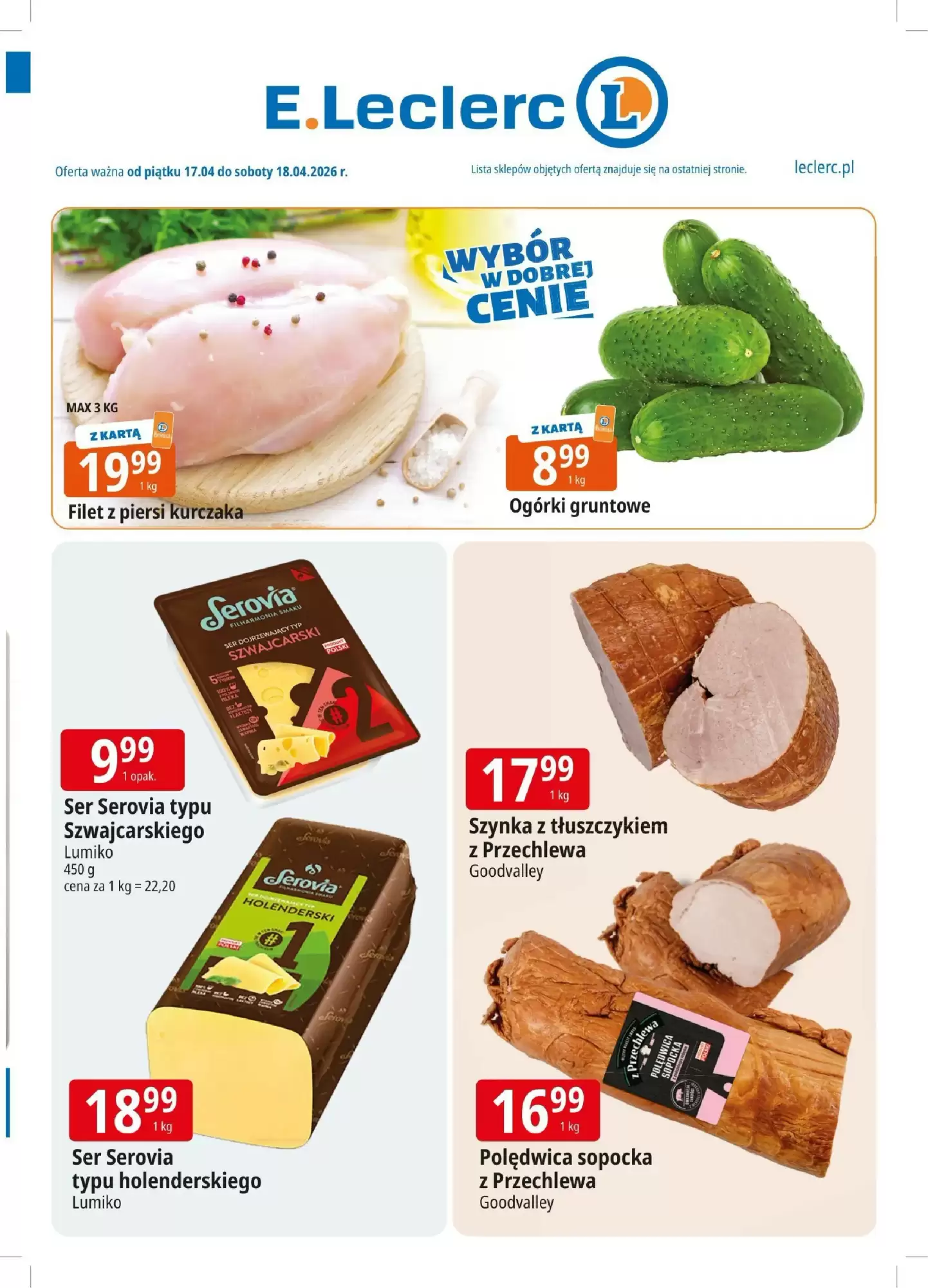 Gazetka E.Leclerc od 17.04.2026 do 18.04.2026