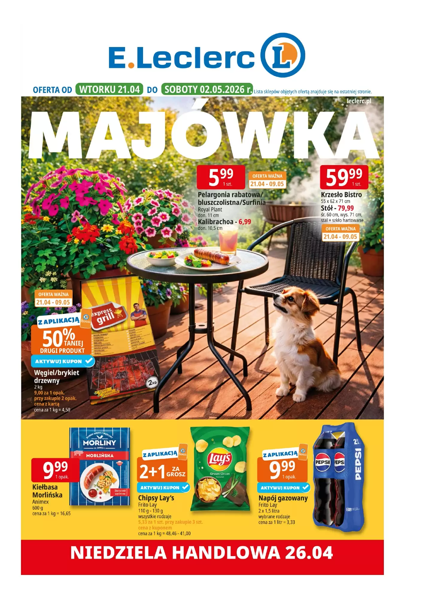 Gazetka E.Leclerc od 21.04.2026 do 02.05.2026