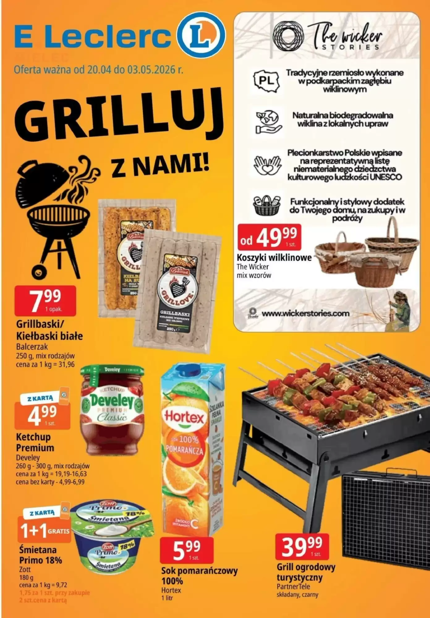 Gazetka E.Leclerc od 20.04.2026 do 03.05.2026
