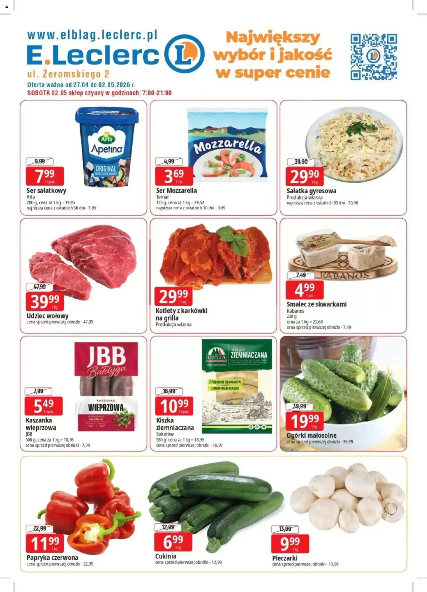 Gazetka E.Leclerc od 27.04.2026 do 02.05.2026