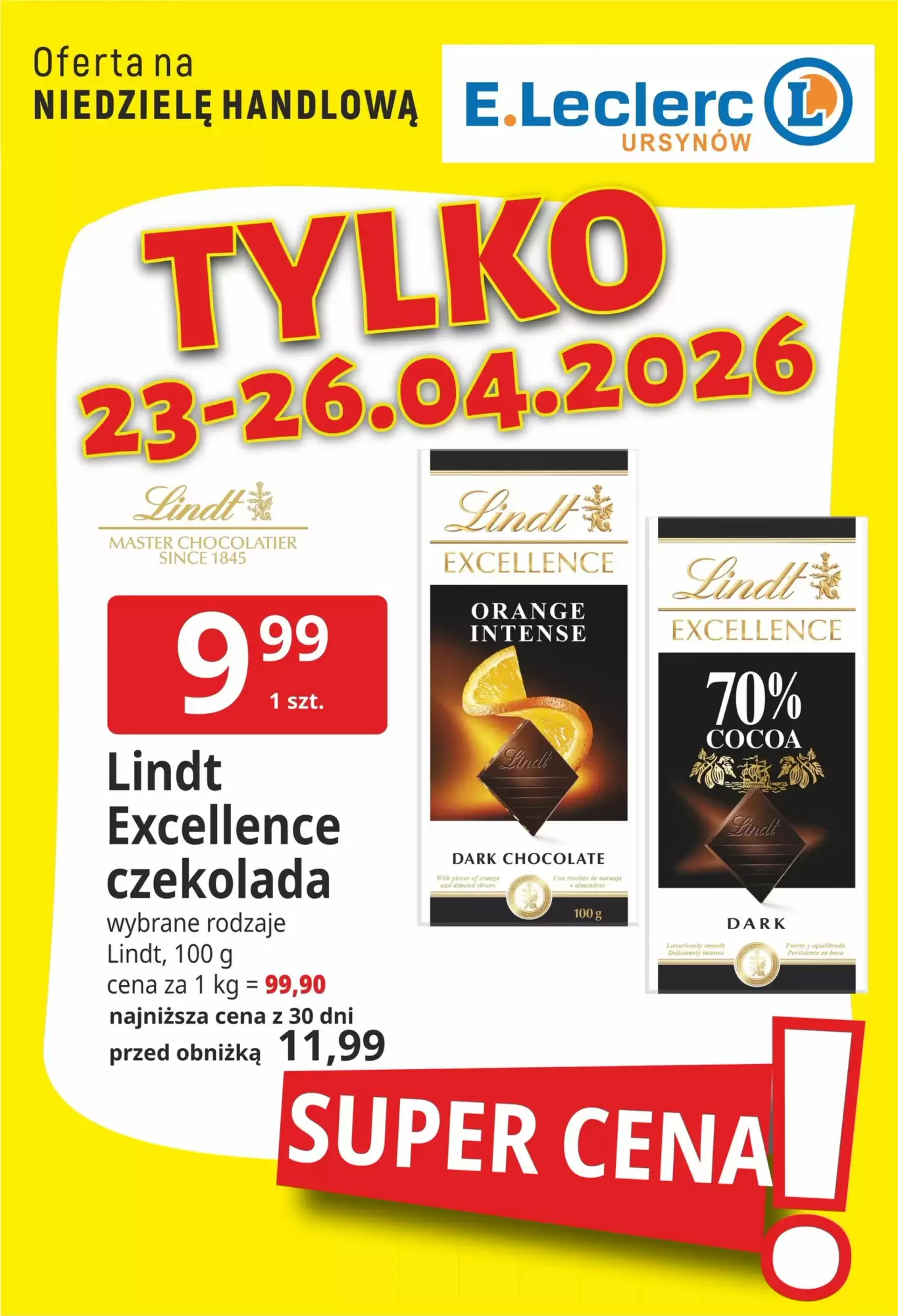 Gazetka E.Leclerc od 23.04.2026 do 26.04.2026