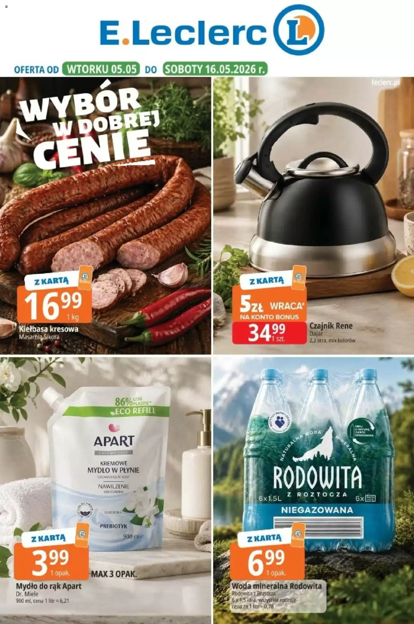 Gazetka E.Leclerc od 05.05.2026 do 16.05.2026