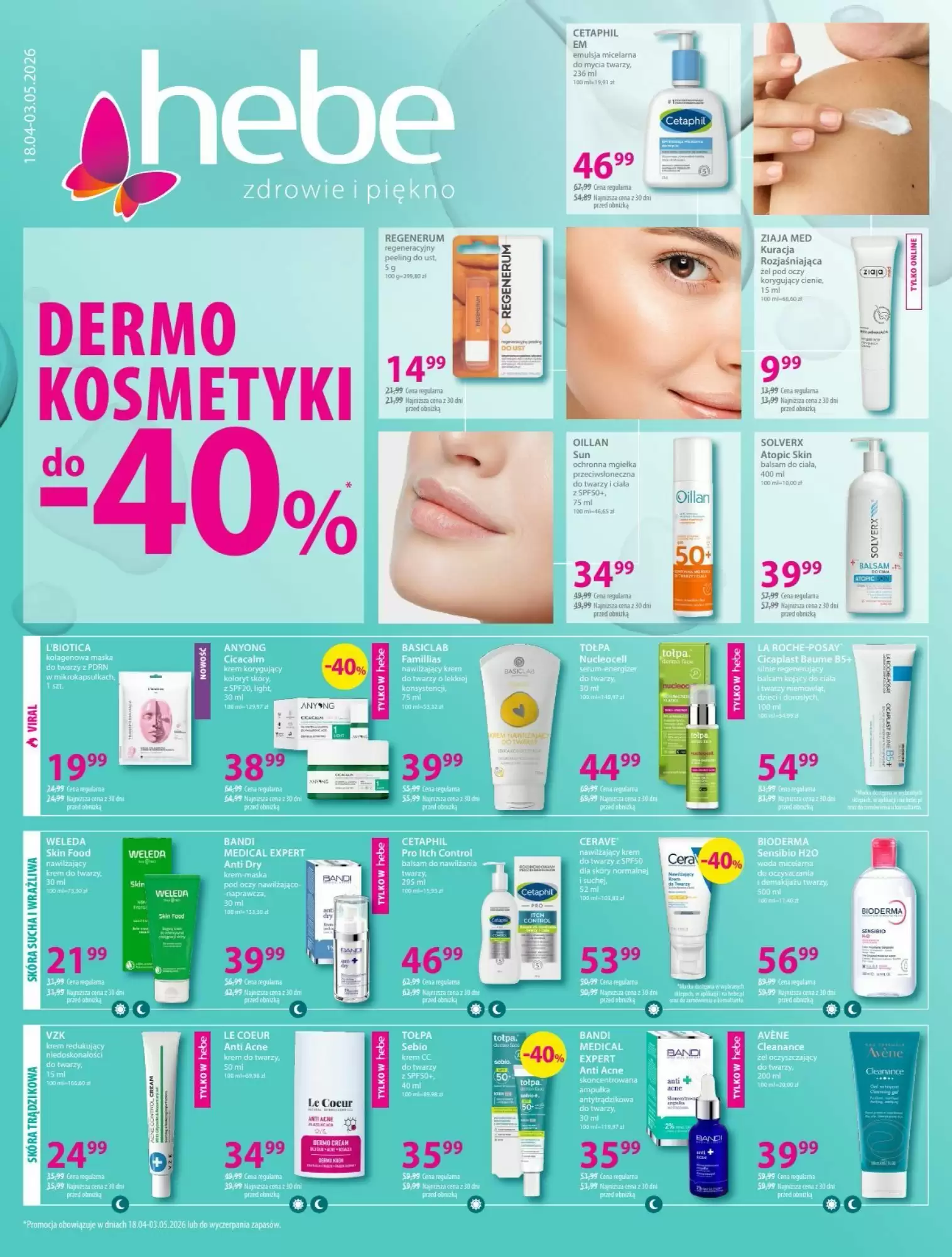 Gazetka Hebe od 18.04.2026 do 03.05.2026
