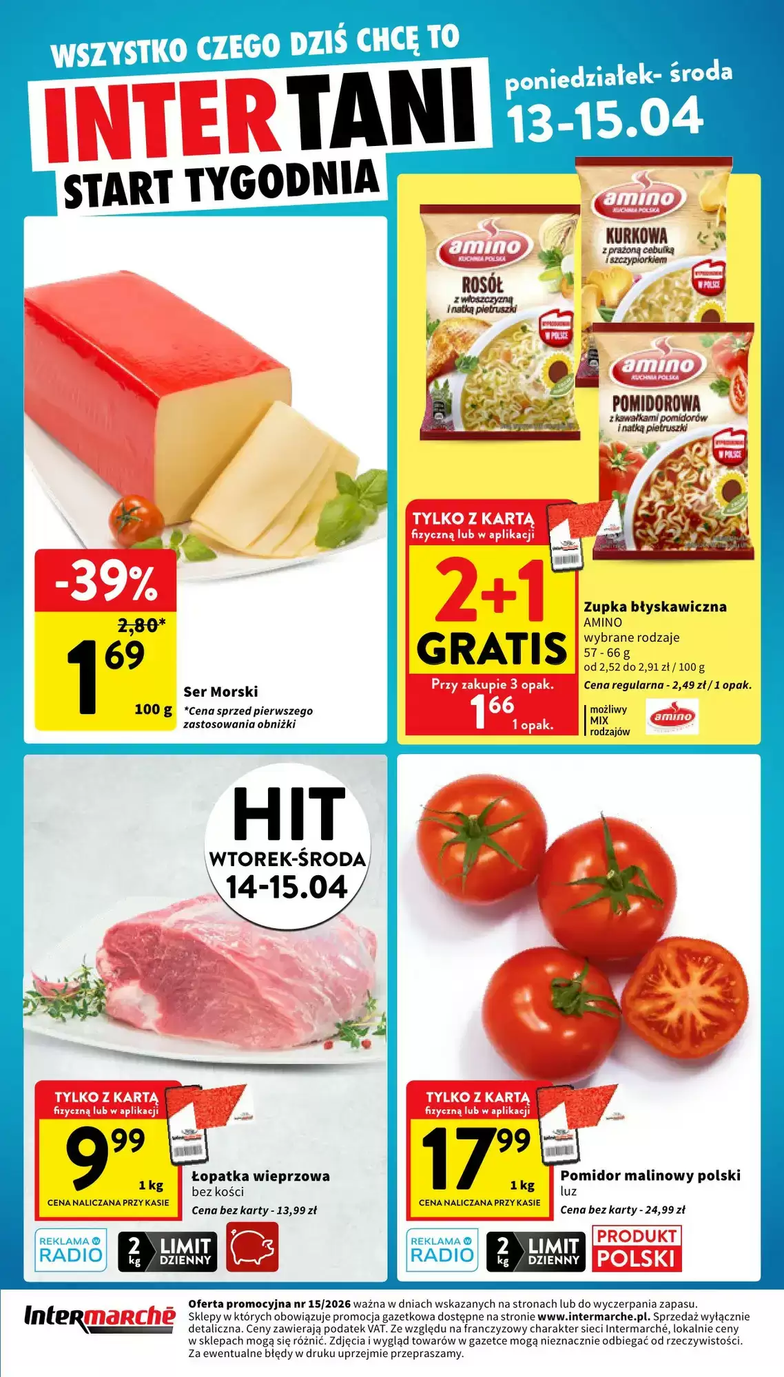 Gazetka Intermarche od 13.04.2026 do 15.04.2026